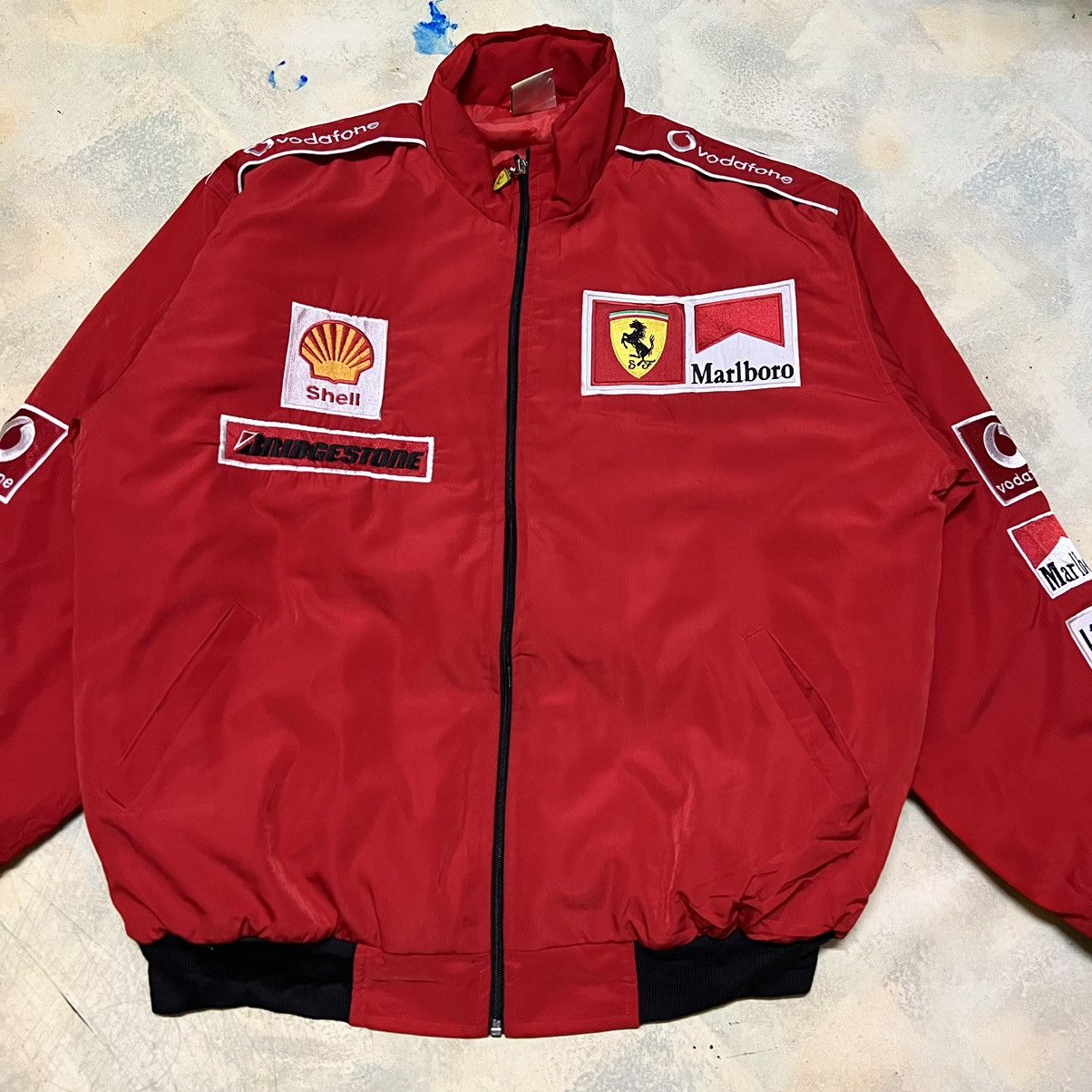 Ferrari Ferrari Big Logo Jacket Size US XL / EU 56 / 4 - 4 Thumbnail
