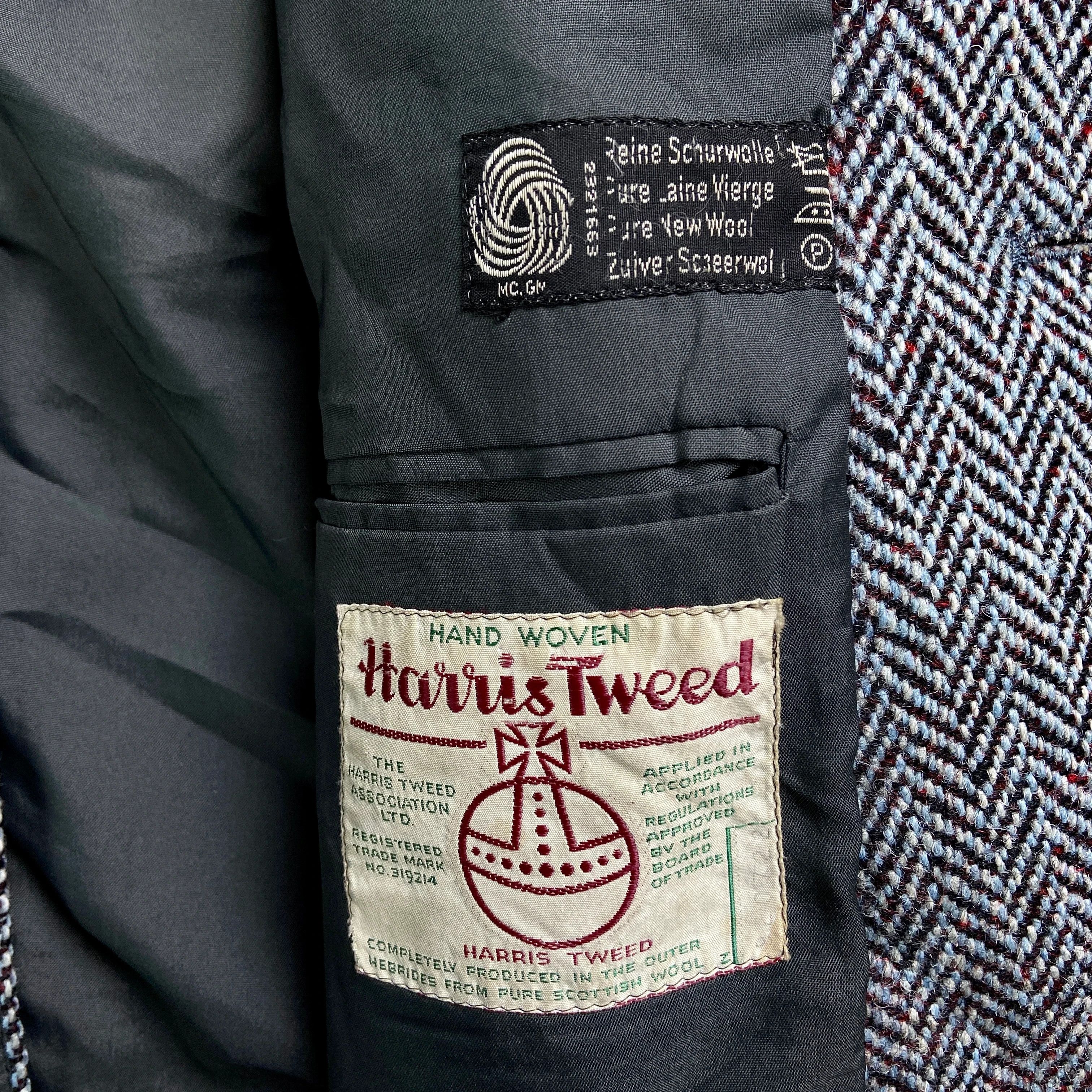 Harris Tweed Mens Blazer Jacket Harris Tweed Size M Size 42R - 6 Thumbnail