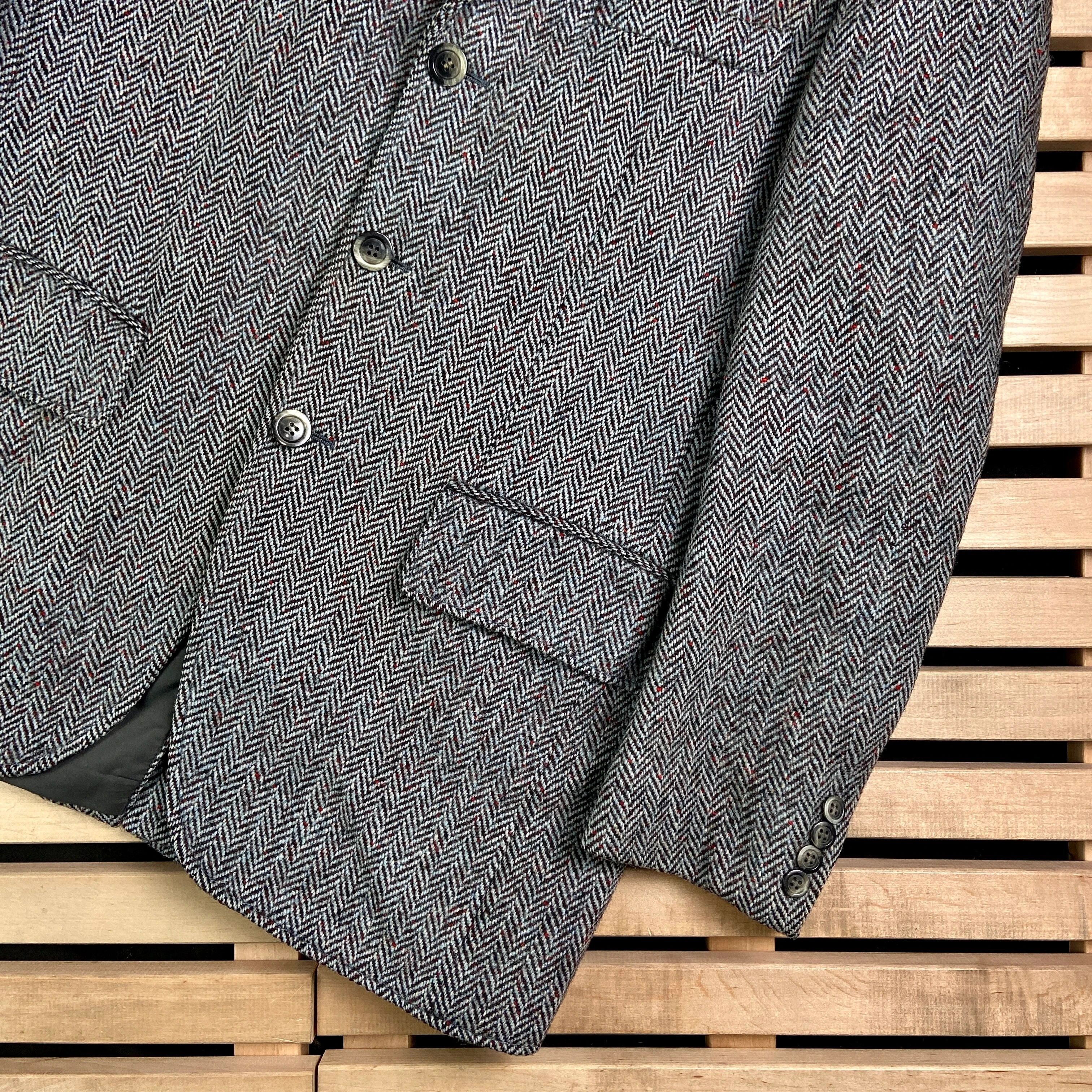 Harris Tweed Mens Blazer Jacket Harris Tweed Size M Size 42R - 4 Thumbnail
