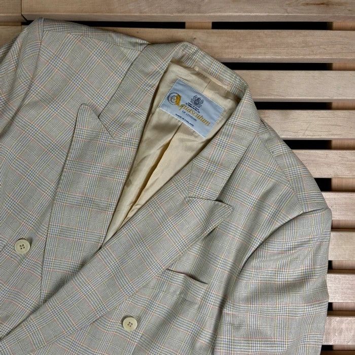 Aquascutum Mens Blazer Jacket Aquascutum Size M Wool Size 48R - 2 Thumbnail