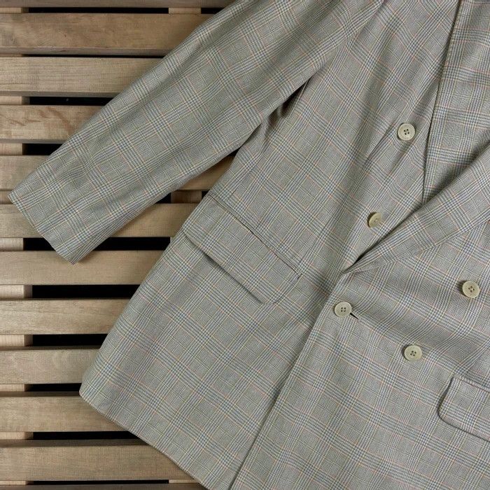 Aquascutum Mens Blazer Jacket Aquascutum Size M Wool Size 48R - 4 Thumbnail