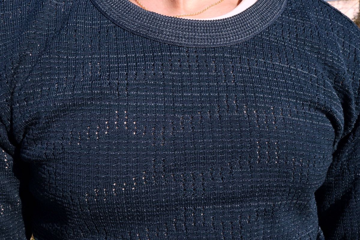 S.N.S. Herning S.N.S HERNING long sleeve knitted t-shirt Size US XL / EU 56 / 4 - 6 Thumbnail