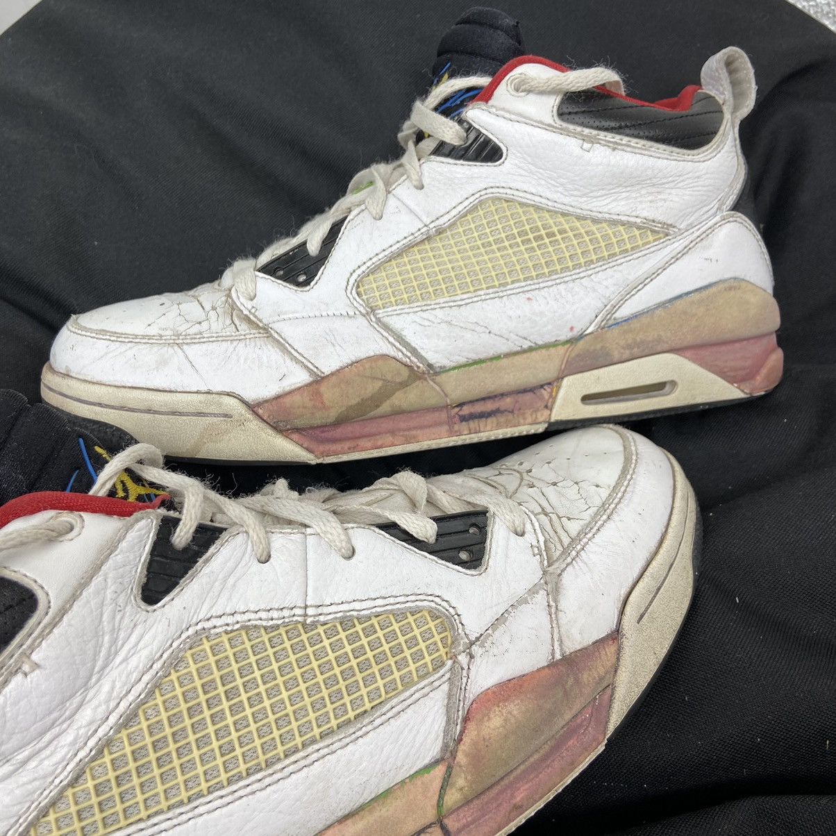Jordan Brand GRUNGE FADED & DISTRESSED JORDAN's 1990s STYLE SNEAKERS Size US 10 / EU 43 - 4 Thumbnail