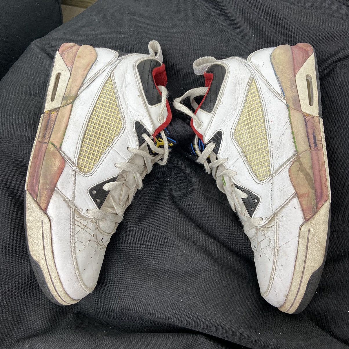 Jordan Brand GRUNGE FADED & DISTRESSED JORDAN's 1990s STYLE SNEAKERS Size US 10 / EU 43 - 8 Thumbnail
