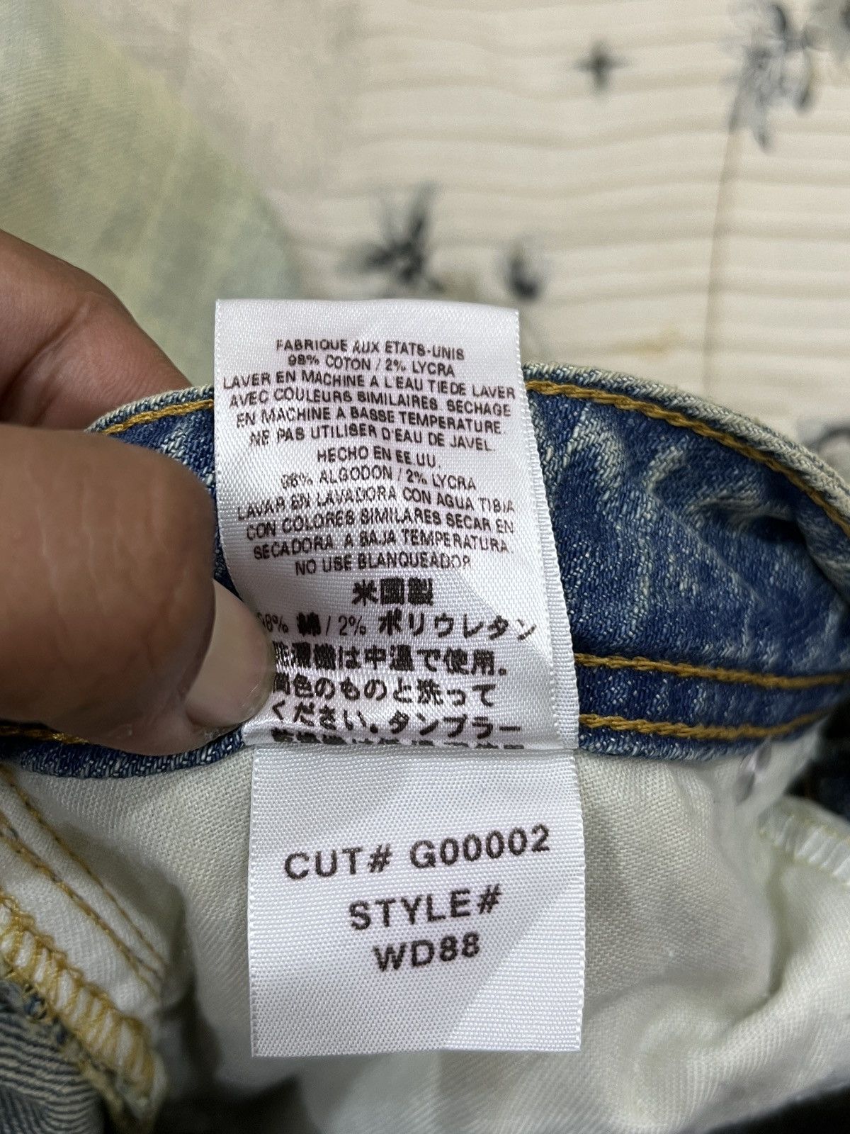 Seditionaries (Aaa). GRAIL SKULLS EMBROIDERY HYPE BOOTCUT DENIM Size 30" / US 8 / IT 44 - 13 Thumbnail