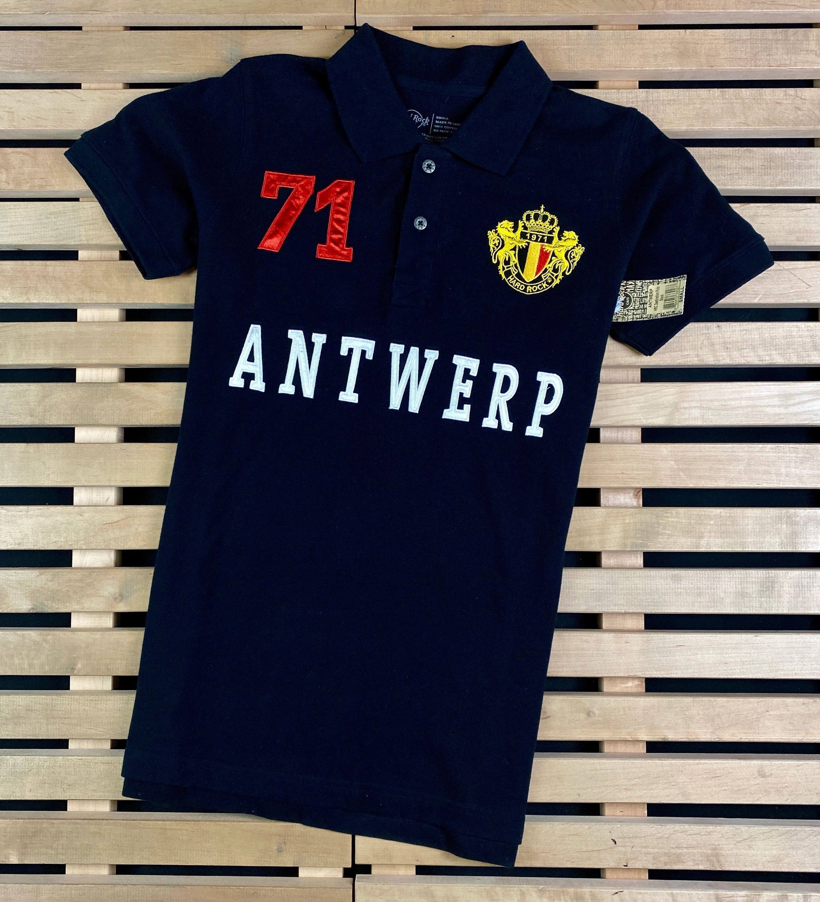 Hard Rock Cafe × Vintage Mens Polo T Shirt Hard Rock Cafe Size S Size US S / EU 44-46 / 1 - 1 Thumbnail