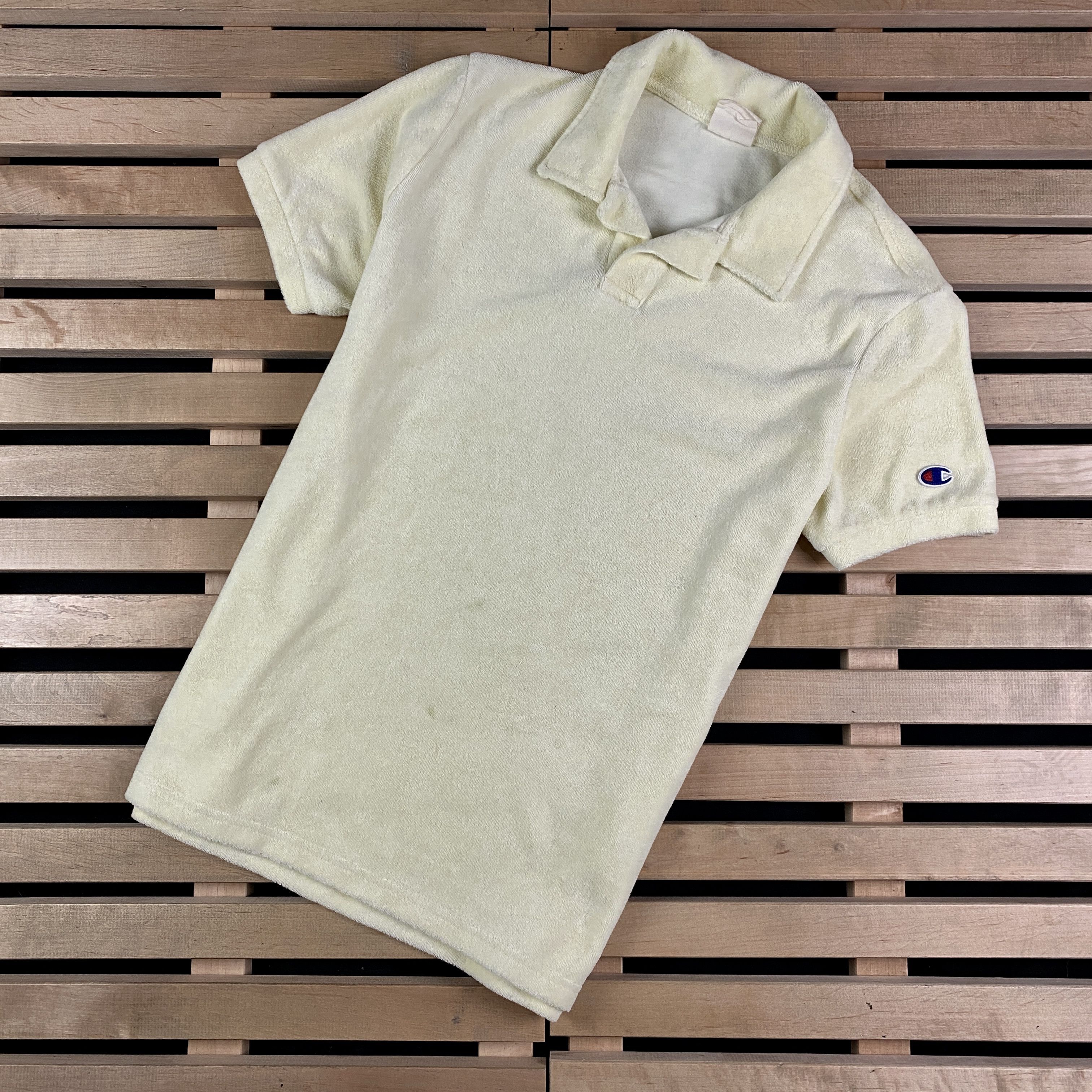 Champion × Vintage Mens Polo T-Shirt Champion Vintage Size S Size US S / EU 44-46 / 1 - 1 Thumbnail