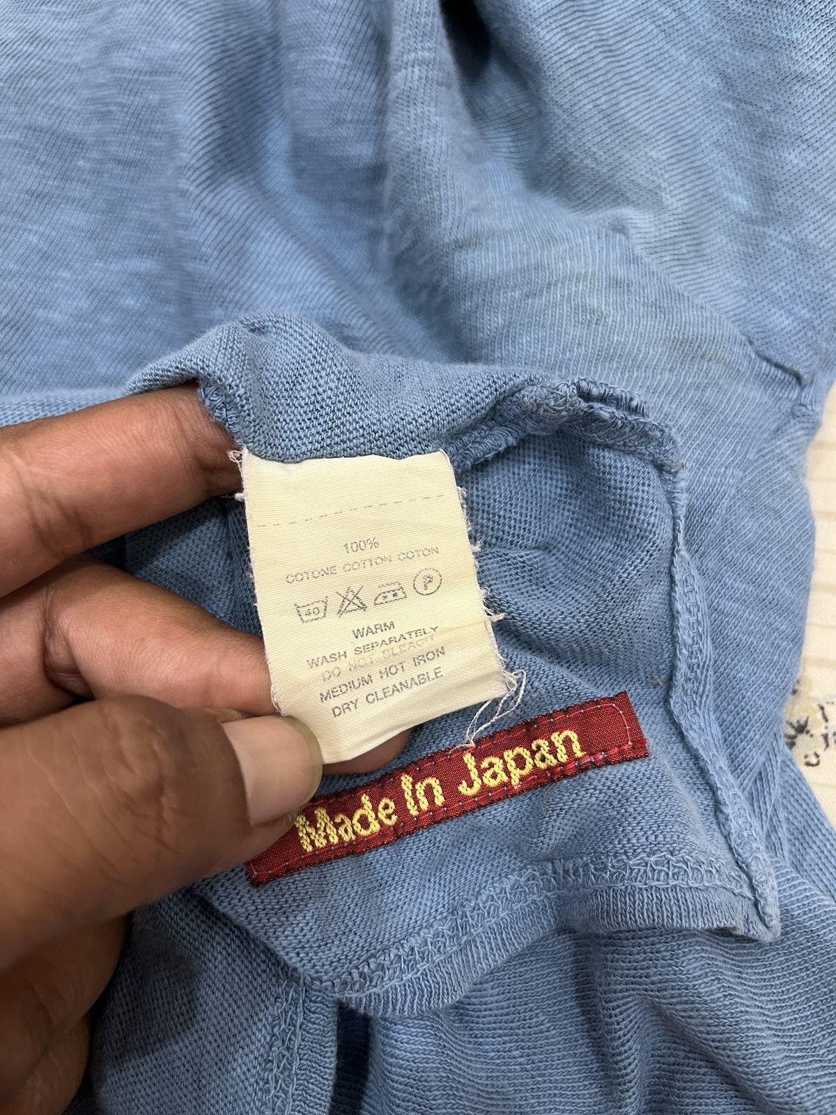 Kapital (Aaa). VINTAGE KAPITAL LONG SLEEVE BUTTON UP T SHIRT Size US S / EU 44-46 / 1 - 8 Thumbnail