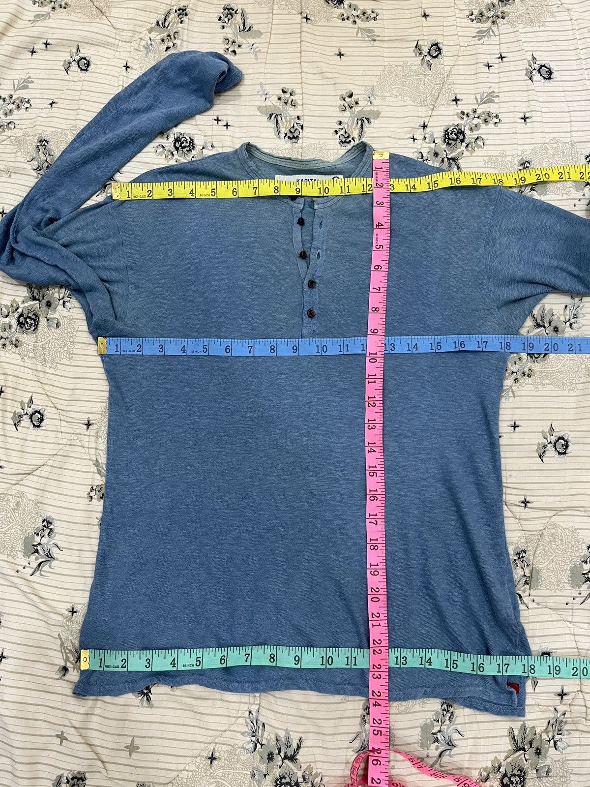 Kapital (Aaa). VINTAGE KAPITAL LONG SLEEVE BUTTON UP T SHIRT Size US S / EU 44-46 / 1 - 10 Thumbnail