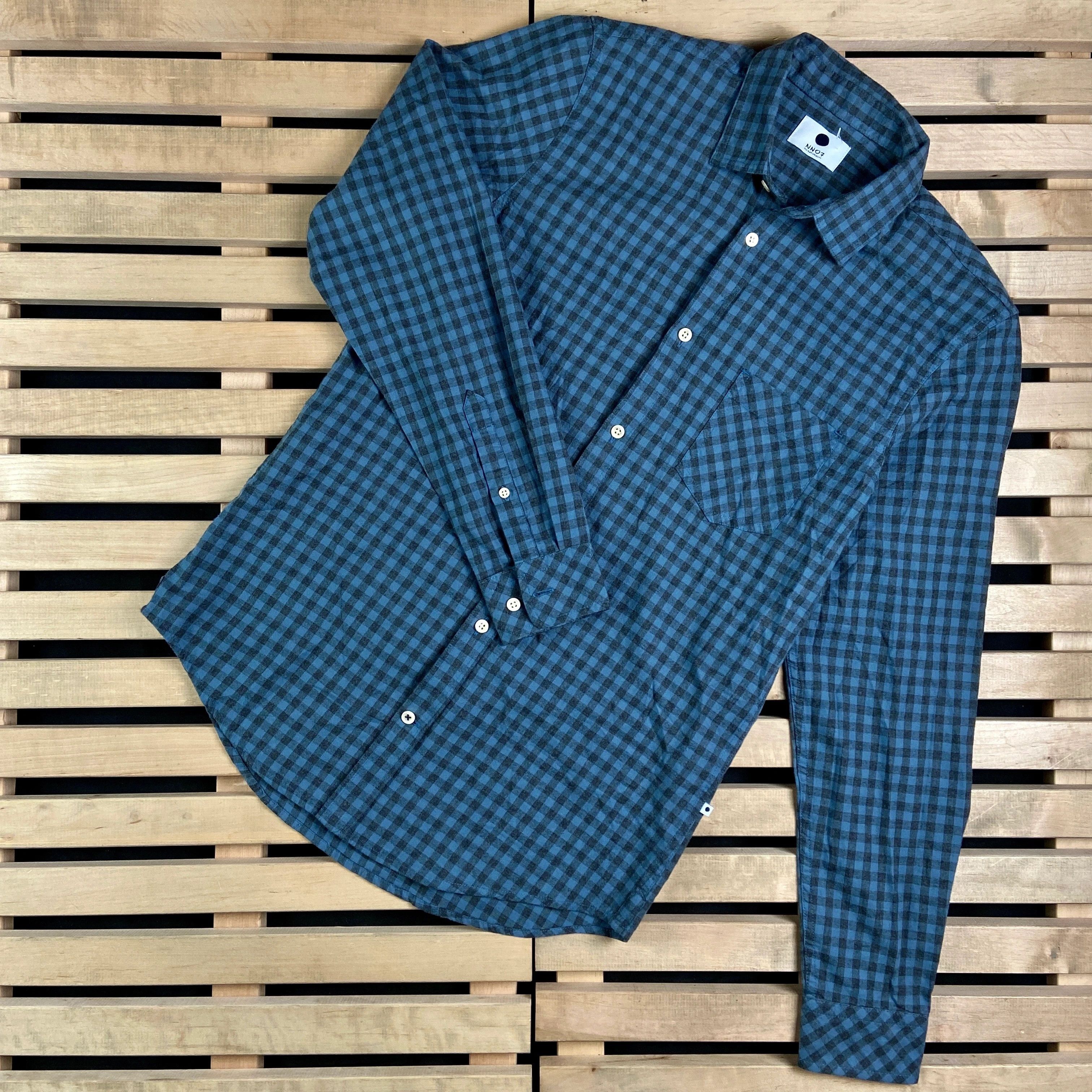 NN07 Mens Shirt Long Sleeve NN07 Size S Slim Size US M / EU 48-50 / 2 - 1 Thumbnail