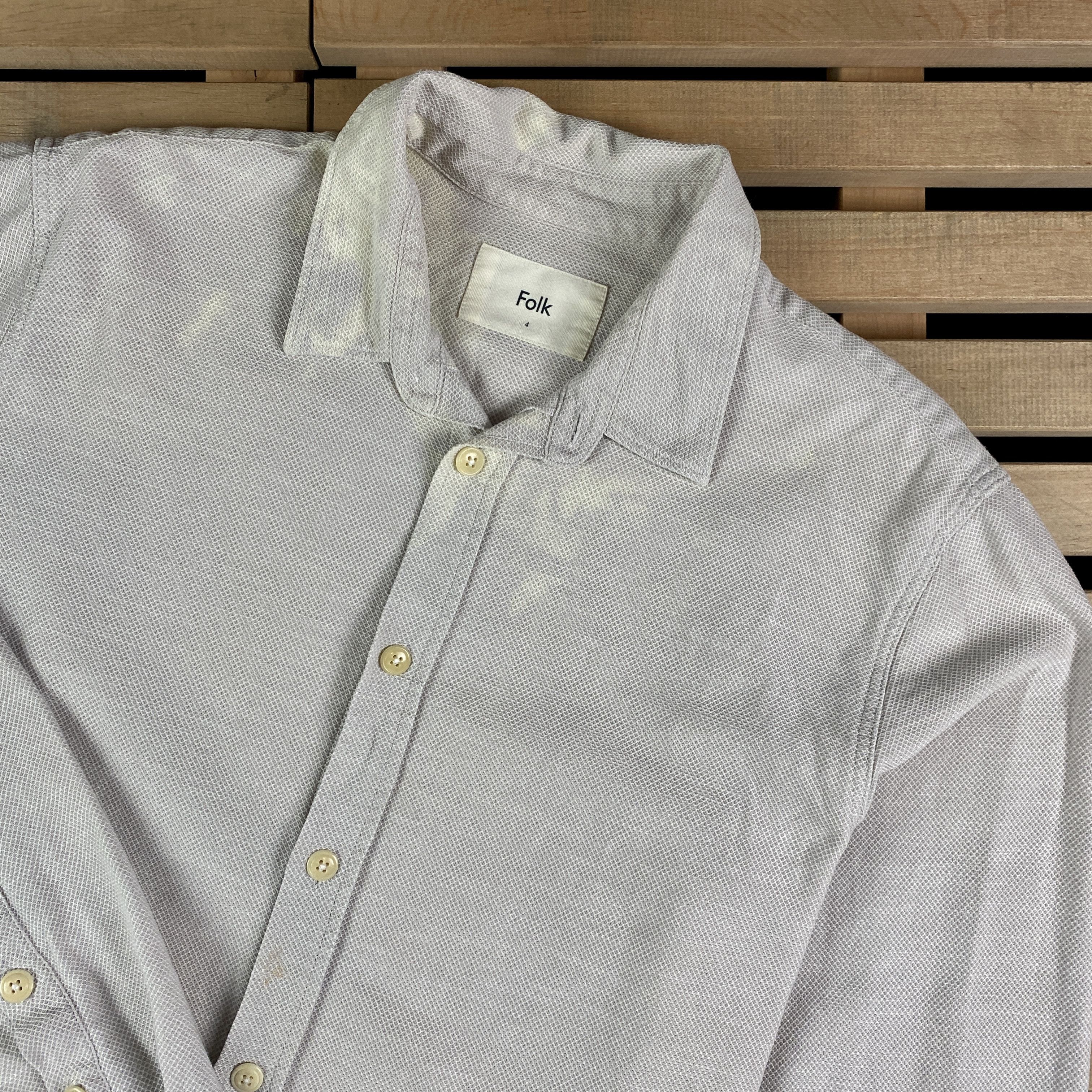 Folk Mens Shirt Long Sleeve Folk Size 4 / L Size US L / EU 52-54 / 3 - 2 Thumbnail