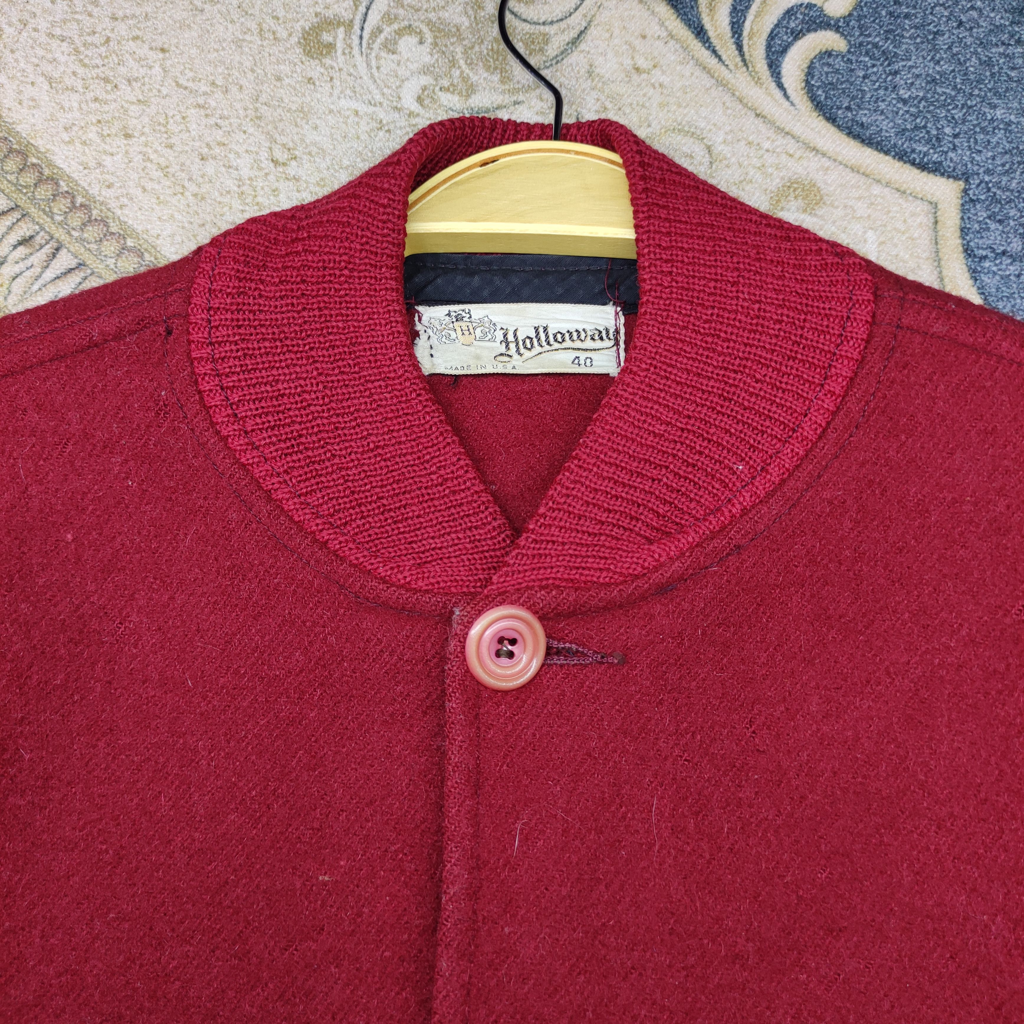 Holloway Vintage OG 50s Holloway Leather Varsity Size US M / EU 48-50 / 2 - 11 Thumbnail