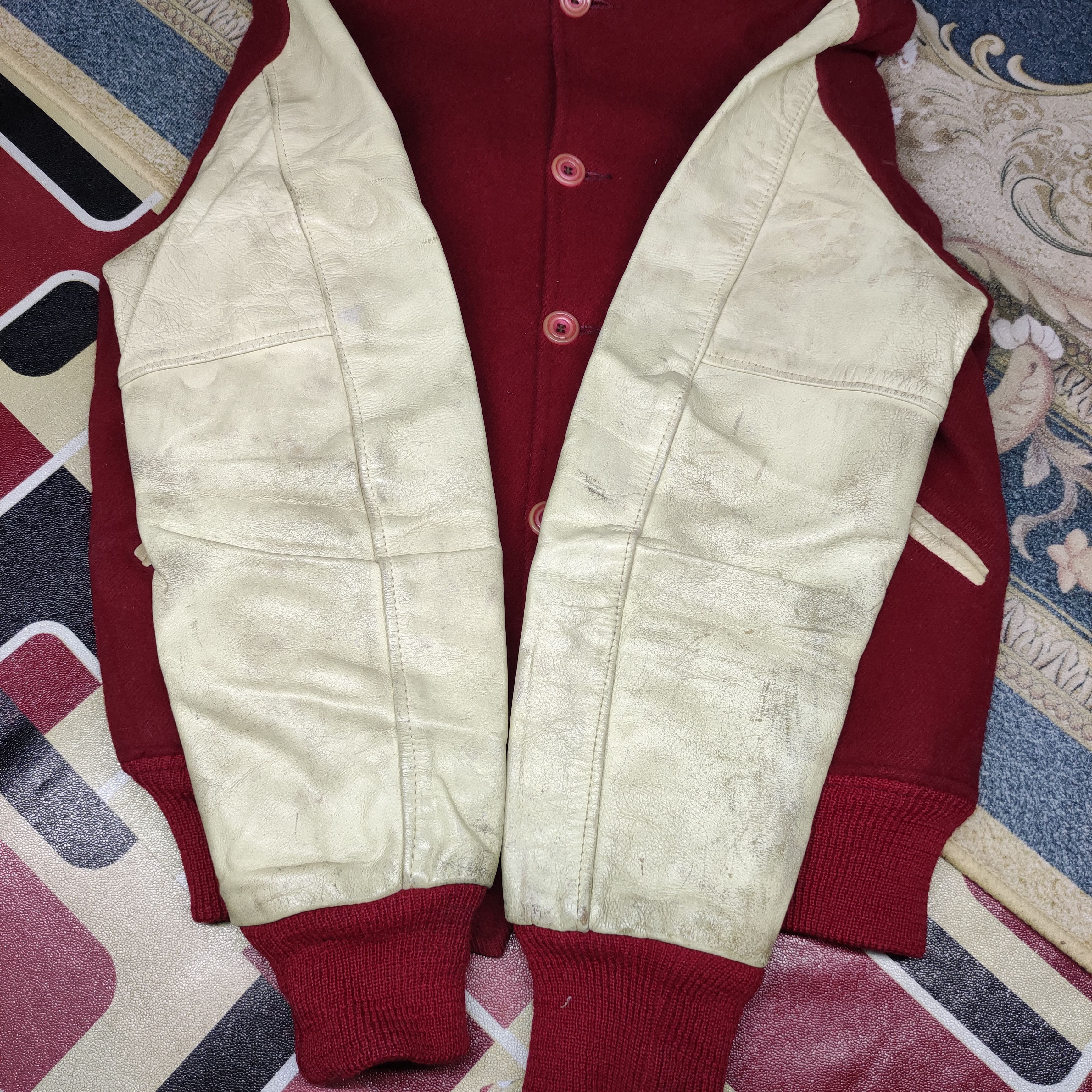 Holloway Vintage OG 50s Holloway Leather Varsity Size US M / EU 48-50 / 2 - 6 Thumbnail