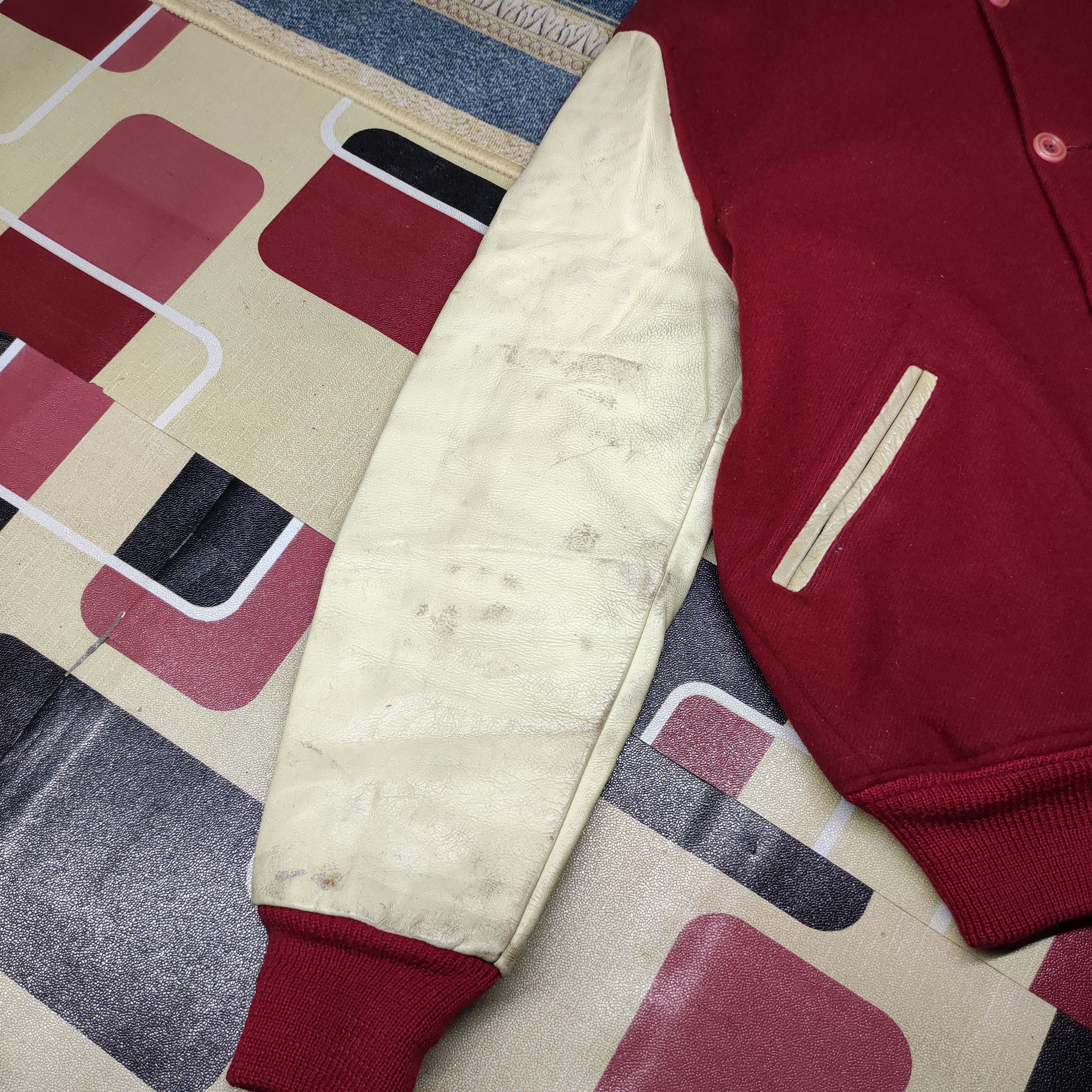 Holloway Vintage OG 50s Holloway Leather Varsity Size US M / EU 48-50 / 2 - 8 Thumbnail