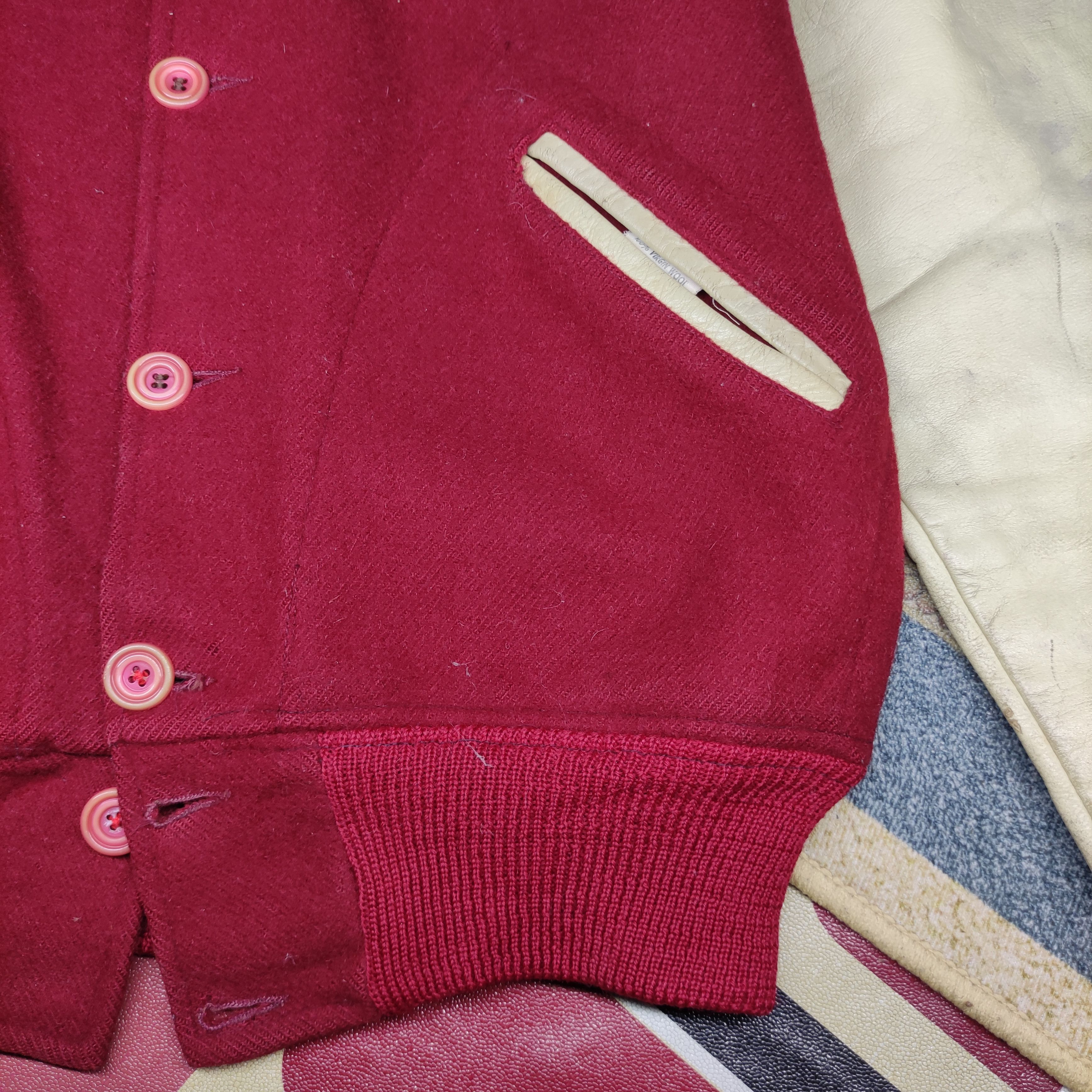 Holloway Vintage OG 50s Holloway Leather Varsity Size US M / EU 48-50 / 2 - 10 Thumbnail