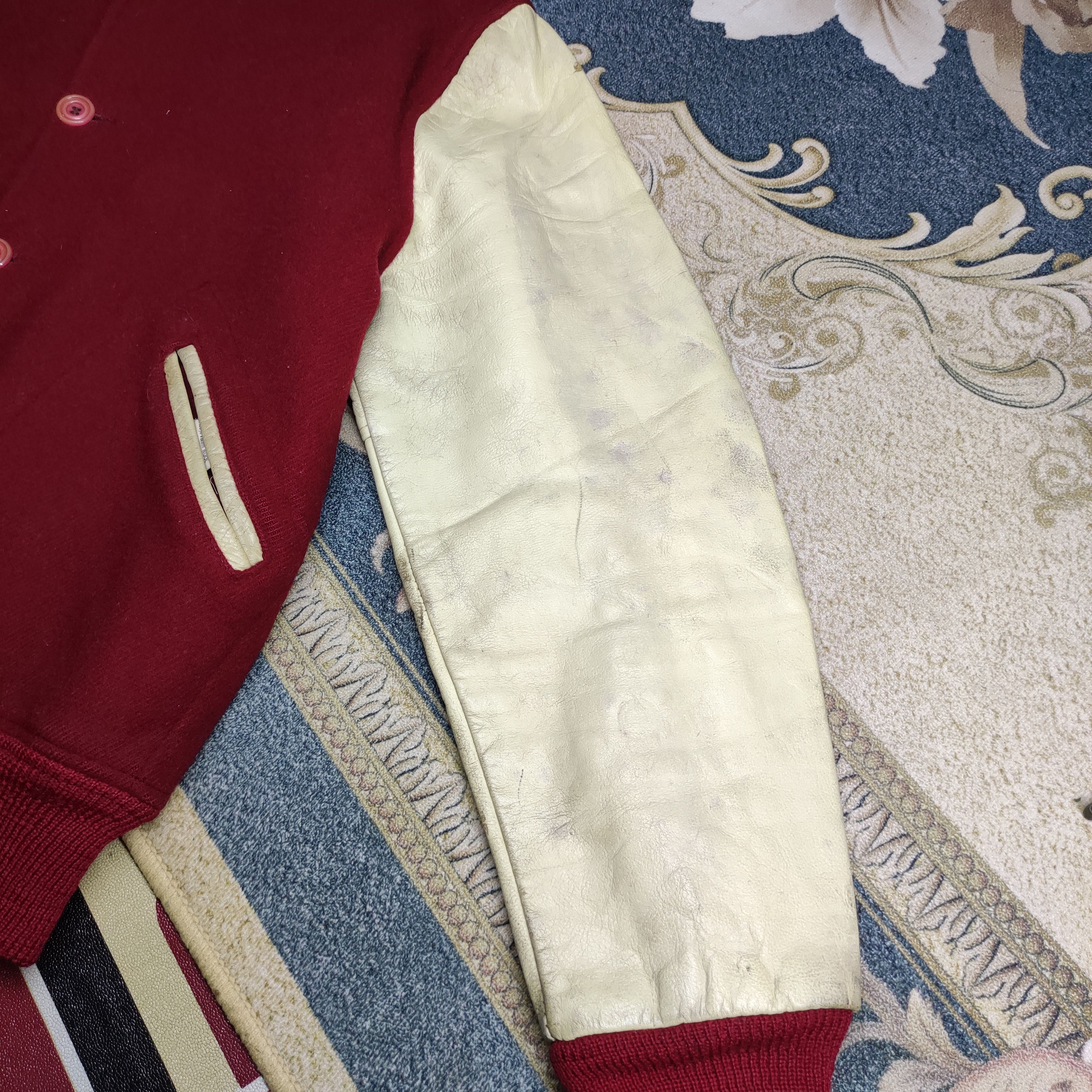 Holloway Vintage OG 50s Holloway Leather Varsity Size US M / EU 48-50 / 2 - 7 Thumbnail
