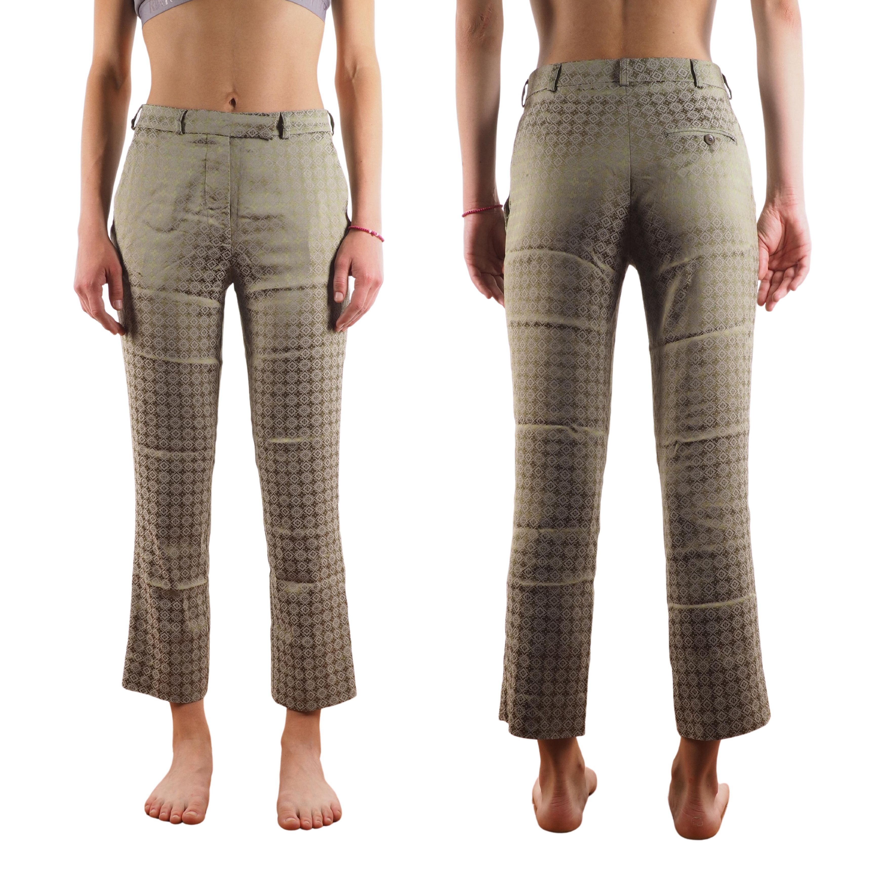 Etro Etro Flared Trousers In Ivory Viscose | Grailed