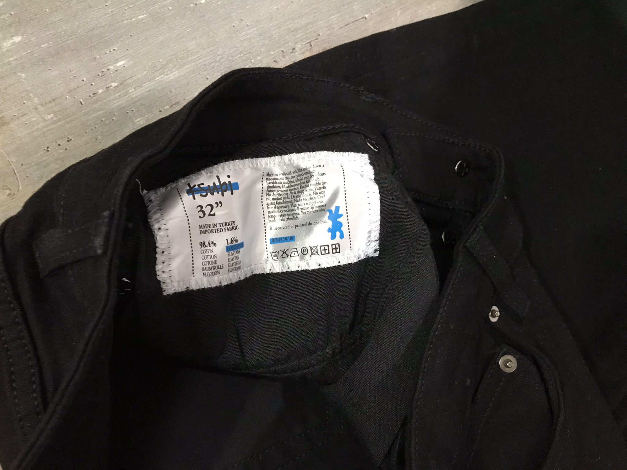 Ksubi Chitch Laid Black Jean Size US 32 / EU 48 - 9 Thumbnail