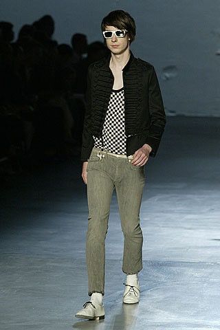 Dior × Hedi Slimane Dior Homme - SS06 Gray Cropped Jeans | Grailed