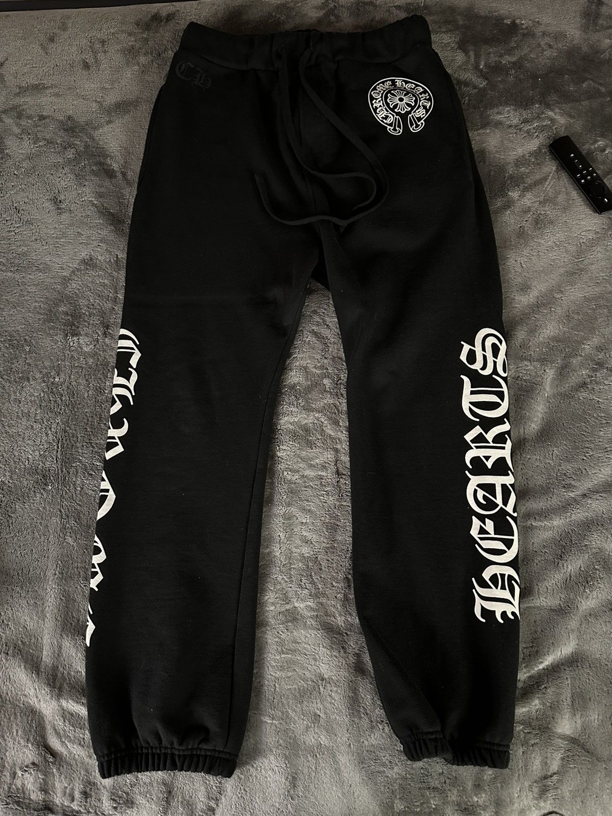 Chrome heart online sweatpants