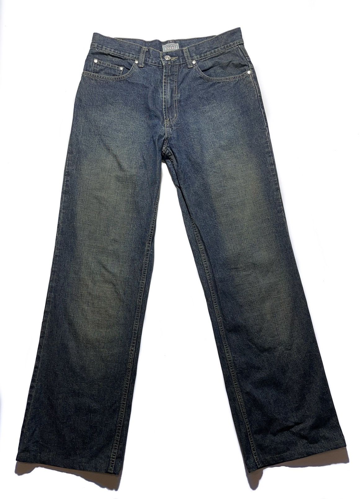 Versace Vintage Y2K Versace Sport Medusa Denim Pants Size US 32 / EU 48 - 1 Thumbnail