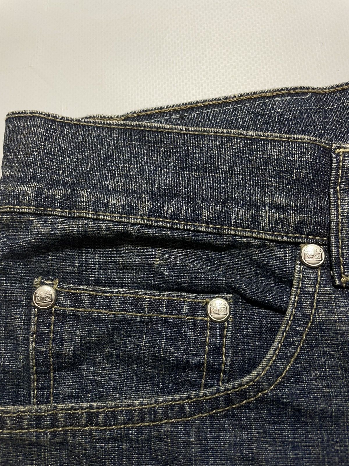 Versace Vintage Y2K Versace Sport Medusa Denim Pants Size US 32 / EU 48 - 9 Thumbnail