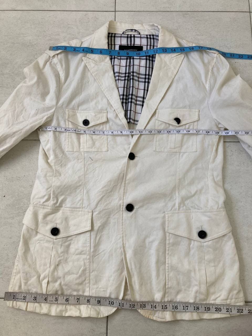 Burberry × Vintage BURBERRY BLACK LABEL Size 38L - 14 Thumbnail