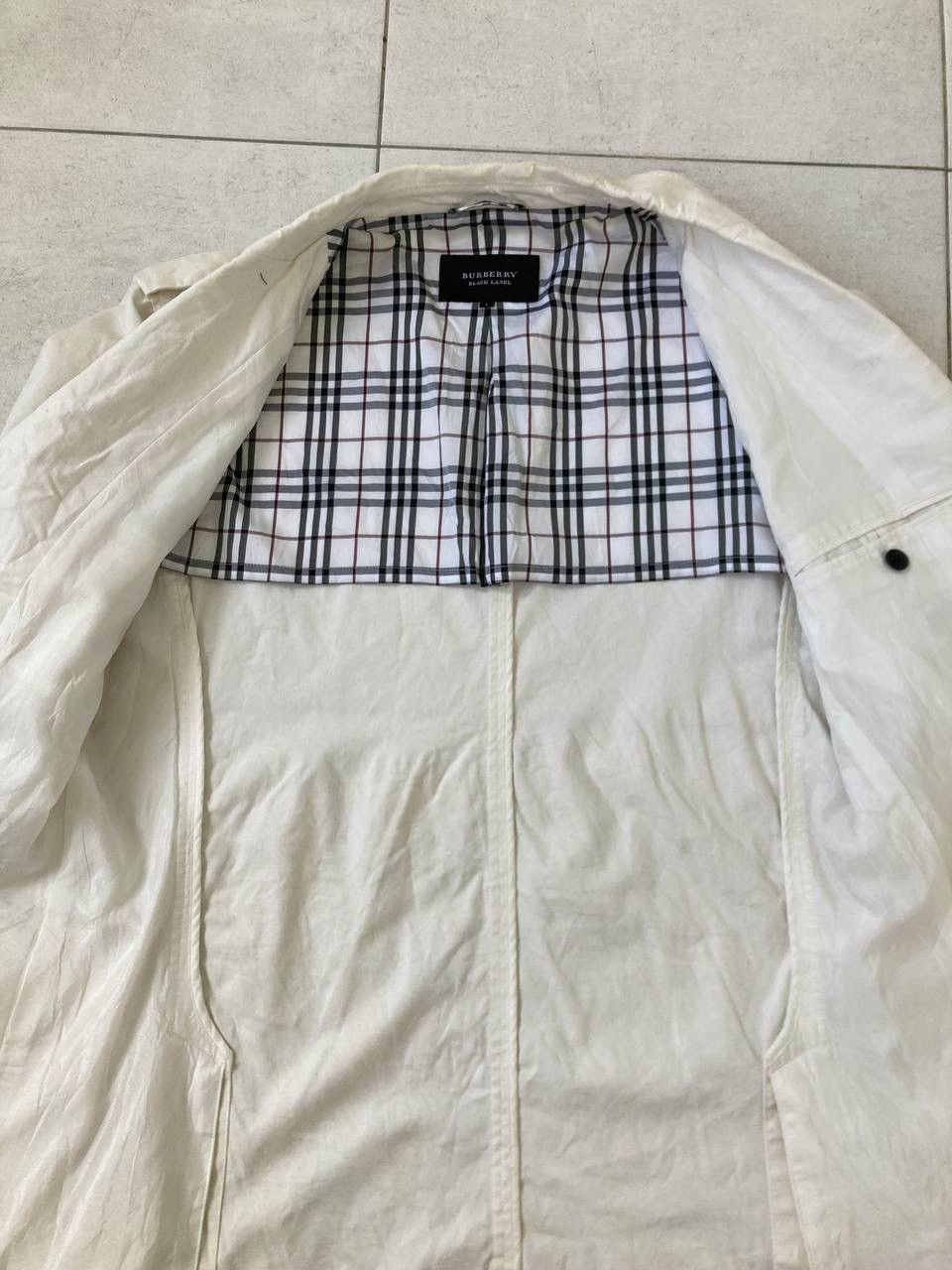 Burberry × Vintage BURBERRY BLACK LABEL Size 38L - 9 Thumbnail