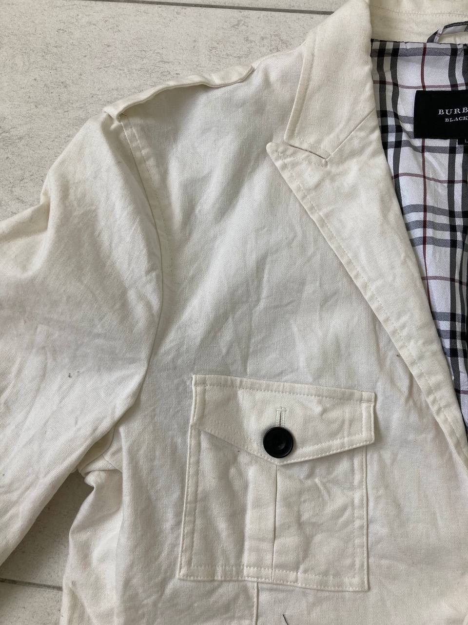 Burberry × Vintage BURBERRY BLACK LABEL Size 38L - 5 Thumbnail