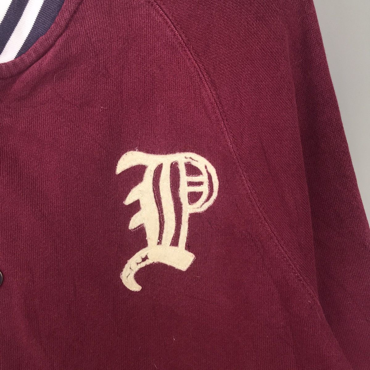 Polo Ralph Lauren Vintage Varsity Jacket Polo by Ralph Lauren Full Button Size US M / EU 48-50 / 2 - 2 Thumbnail