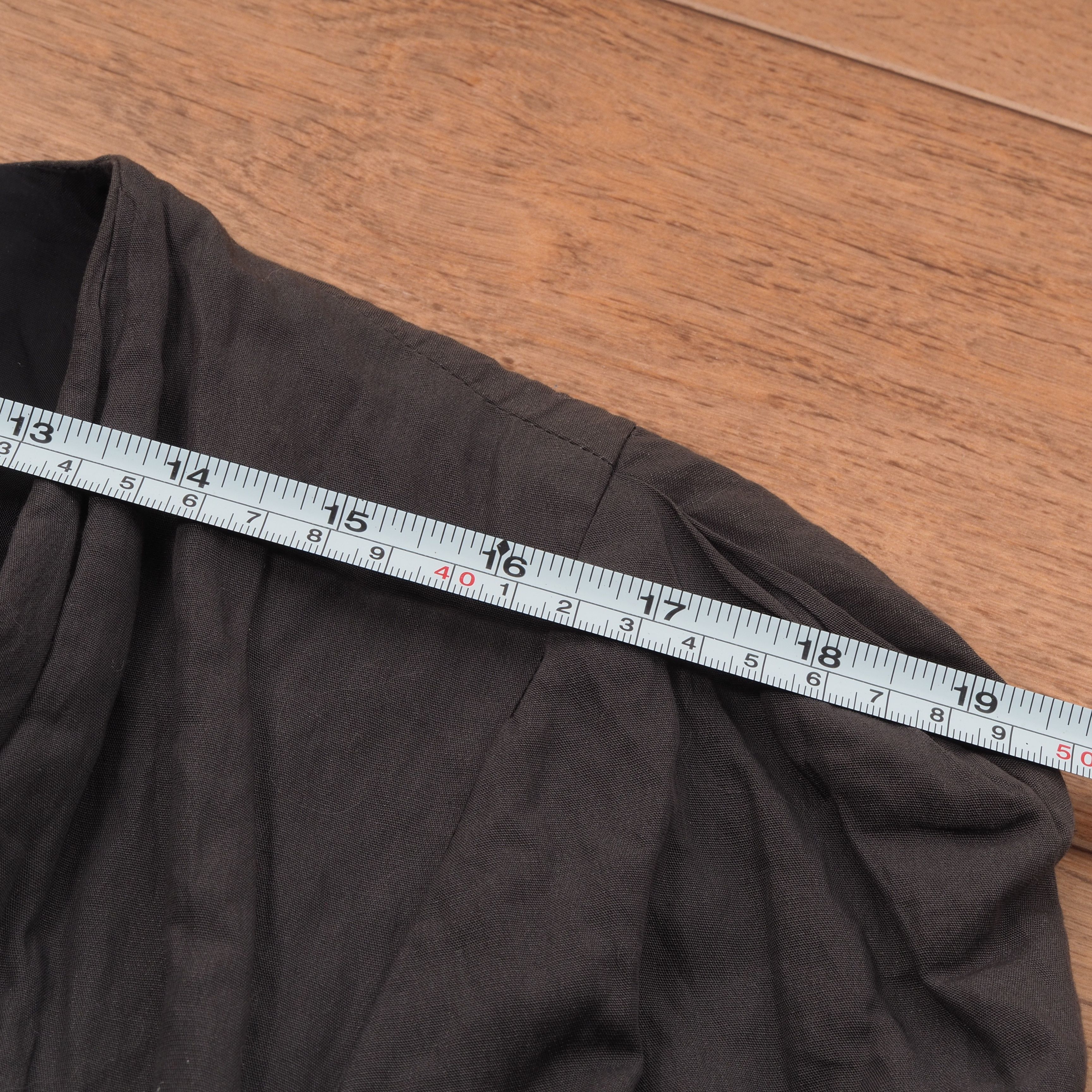 Acne Studios Acne Studios Black Cotton-Metal Belted Blazer Jacket Size M / US 6-8 / IT 42-44 - 8 Thumbnail