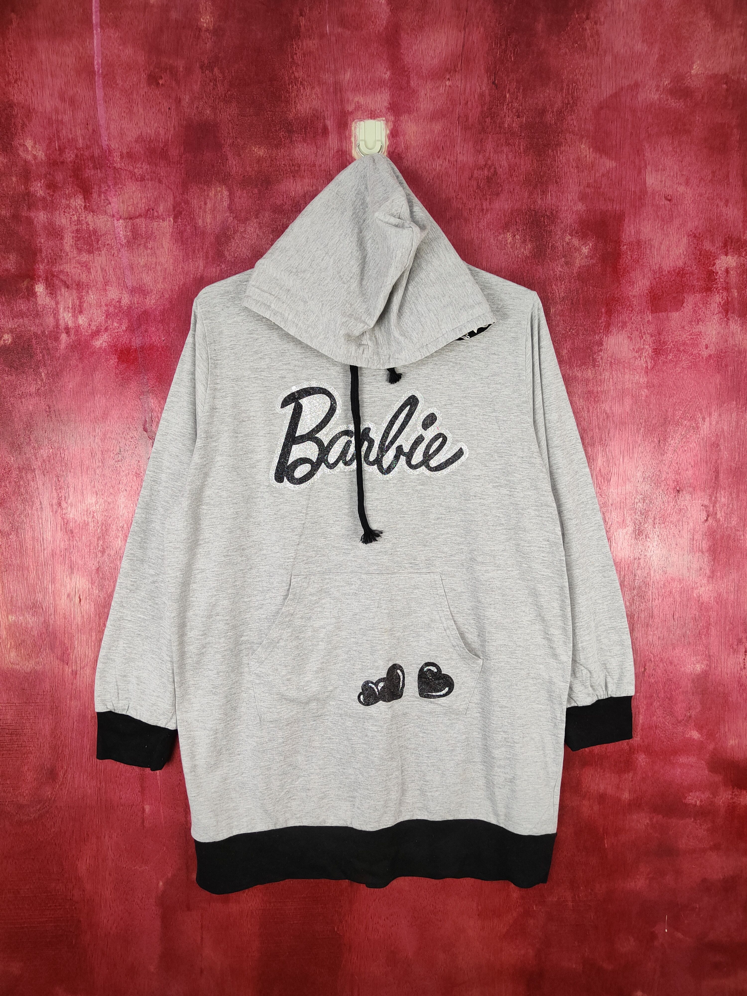 Barbie Gray Hoodie Sweatshirt vintage cartoon #5764