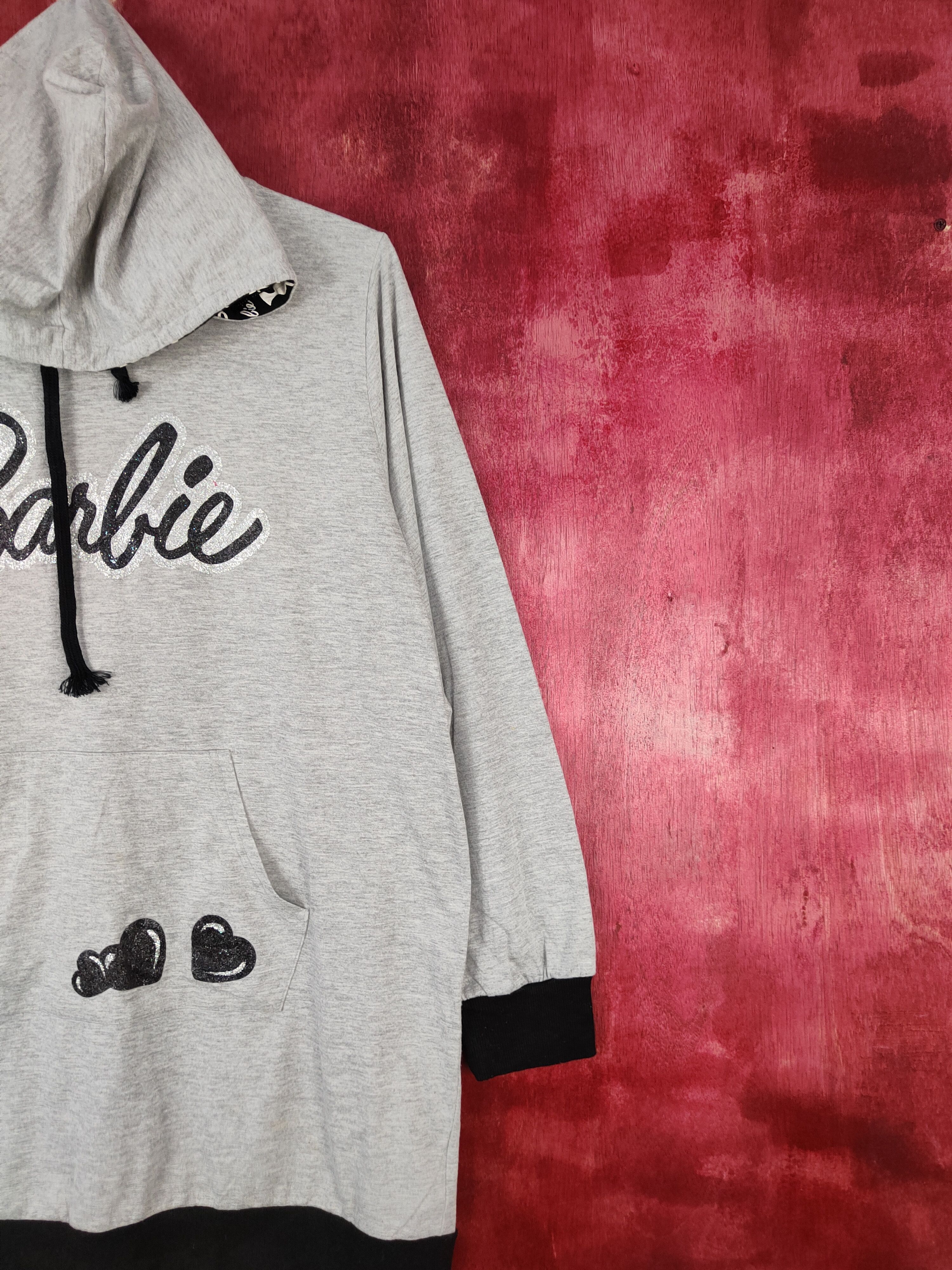 Cartoon Network Barbie Gray Hoodie Sweatshirt vintage cartoon #5764 Size XL / US 12-14 / IT 48-50 - 5 Thumbnail