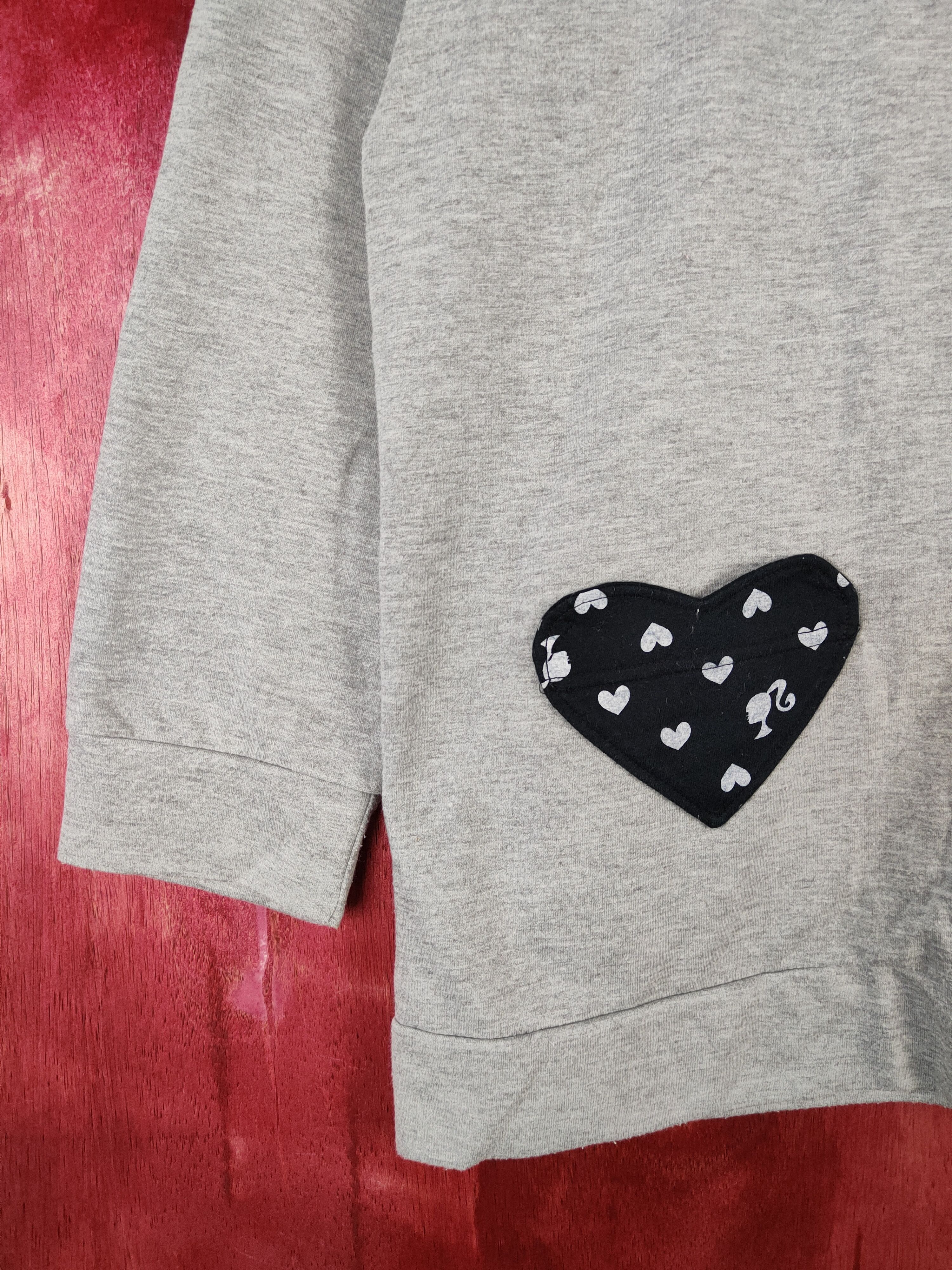 City Streets × Japanese Brand Barbie Gray Hoodie Sweater #5765 Size M / US 6-8 / IT 42-44 - 4 Thumbnail