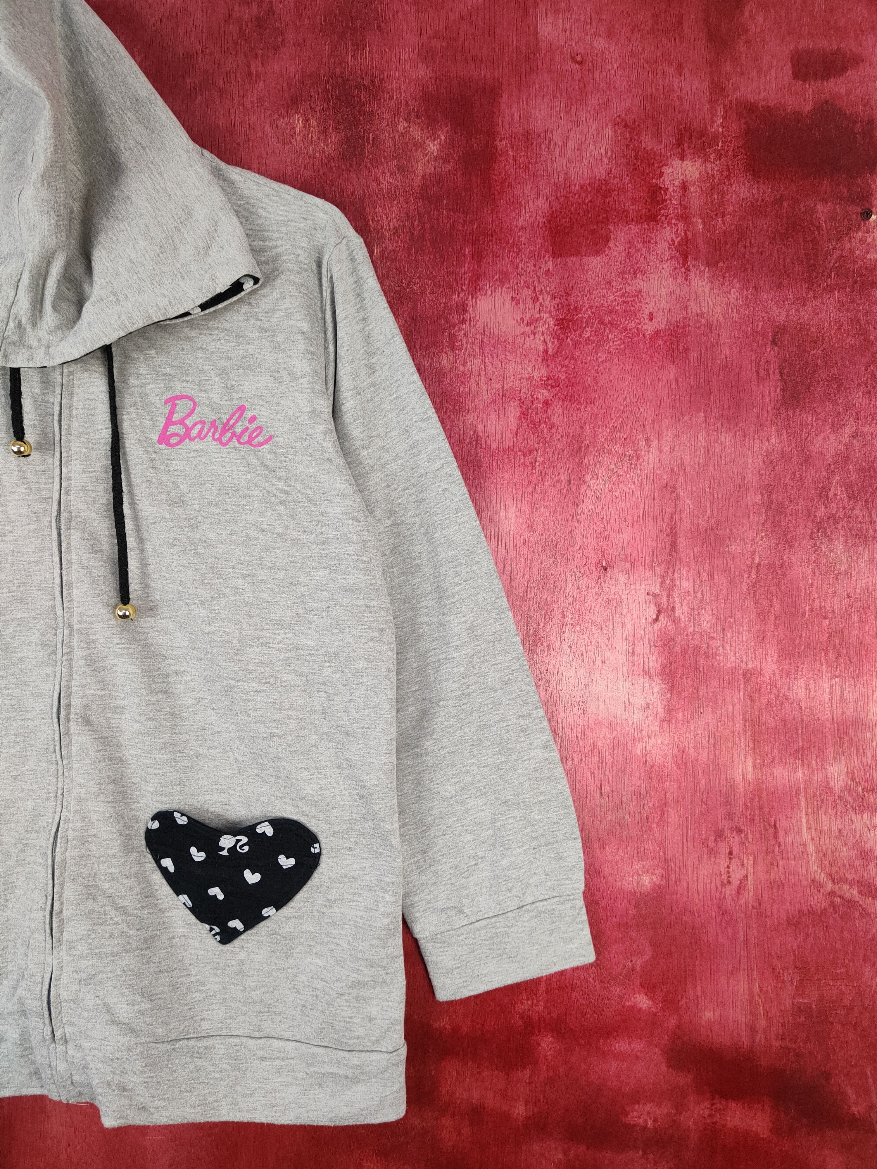 City Streets × Japanese Brand Barbie Gray Hoodie Sweater #5765 Size M / US 6-8 / IT 42-44 - 5 Thumbnail