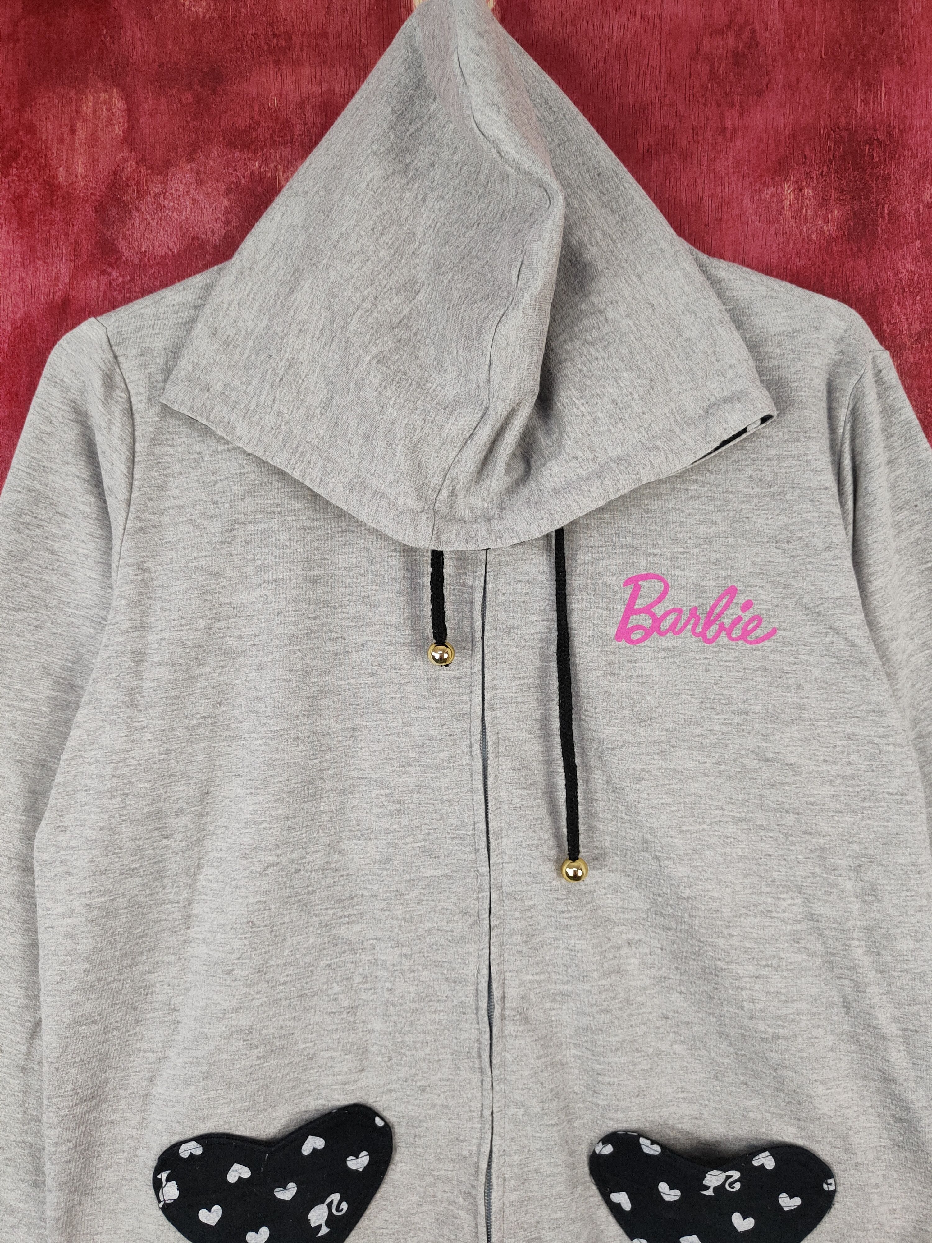 City Streets × Japanese Brand Barbie Gray Hoodie Sweater #5765 Size M / US 6-8 / IT 42-44 - 2 Thumbnail