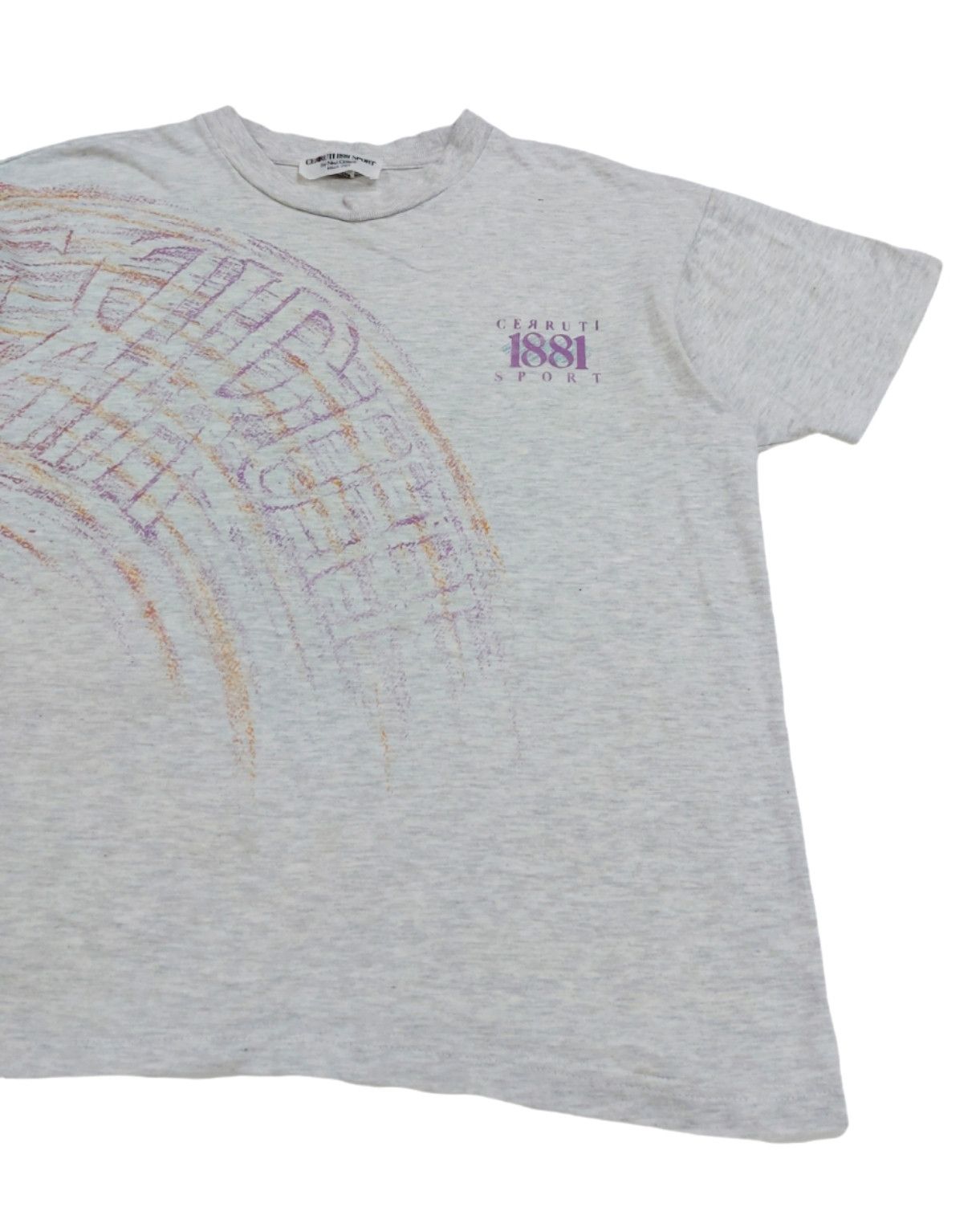 Cerruti 1881 × Designer RARE! VTG CERRUTTI 1881 BIG LOGO FULL PRINT Size US L / EU 52-54 / 3 - 2 Thumbnail