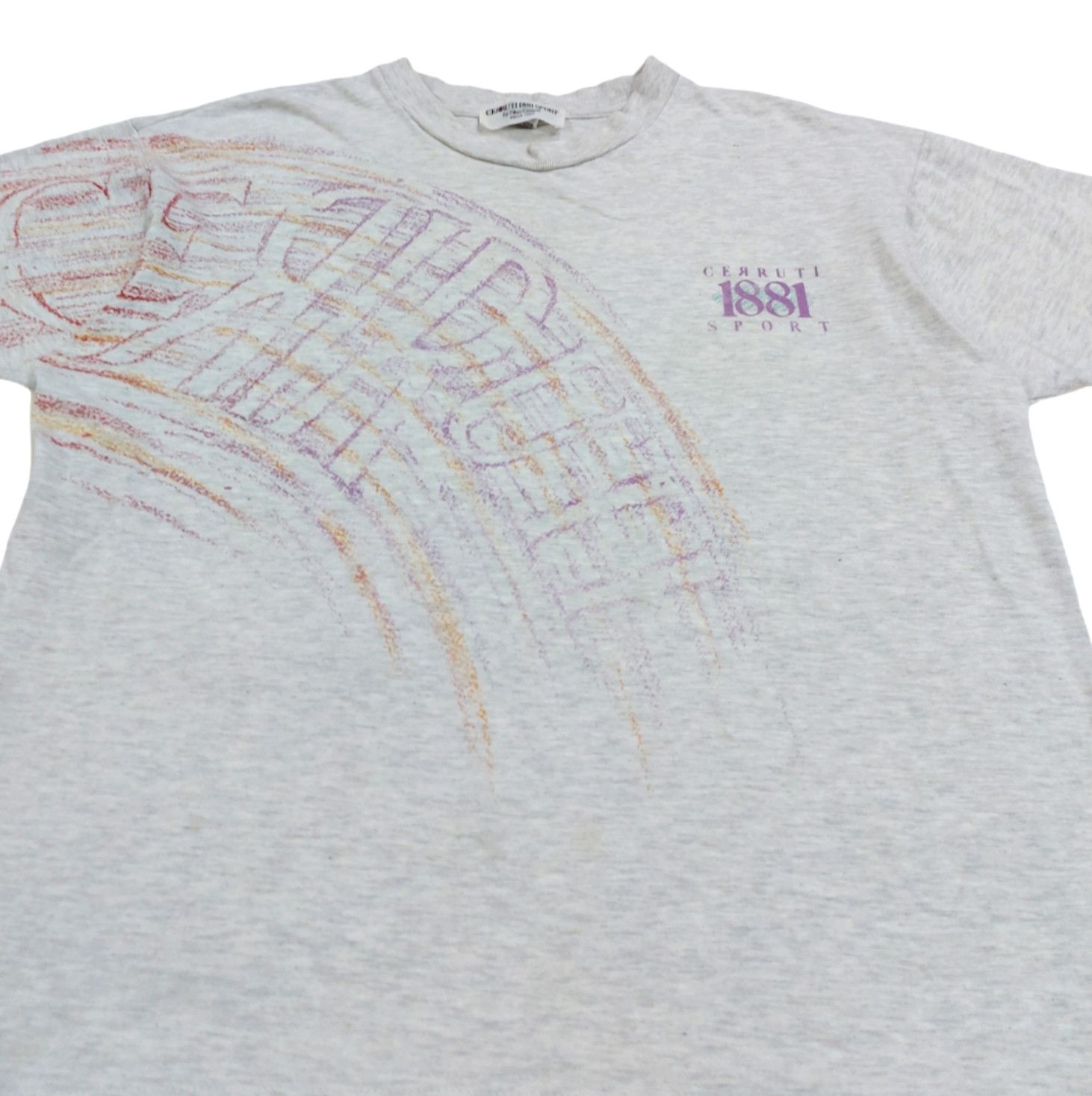 Cerruti 1881 × Designer RARE! VTG CERRUTTI 1881 BIG LOGO FULL PRINT Size US L / EU 52-54 / 3 - 4 Thumbnail