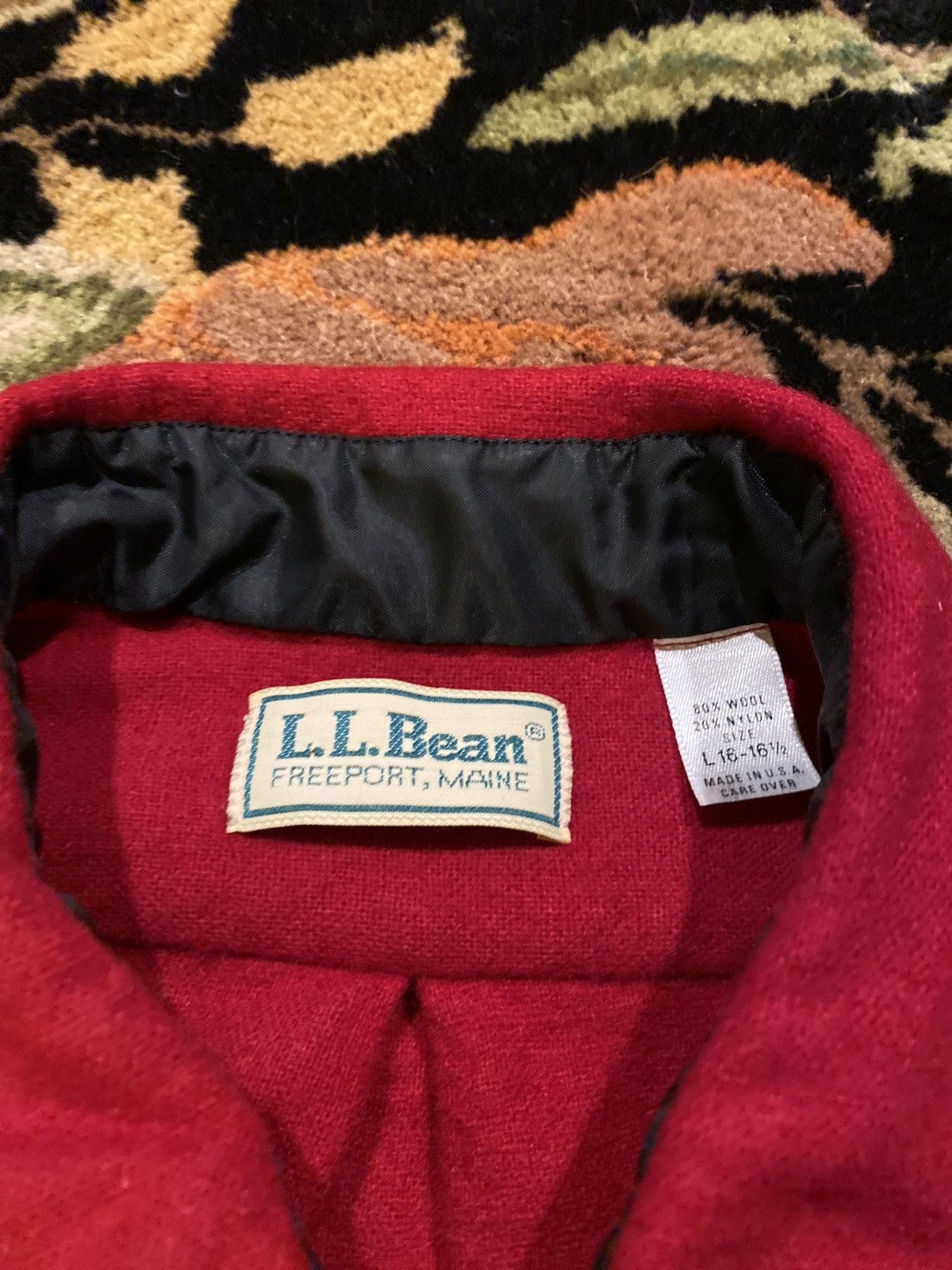 L.L. Bean L.L. Bean Vintage Wool Shirt Size US M / EU 48-50 / 2 - 2 Thumbnail