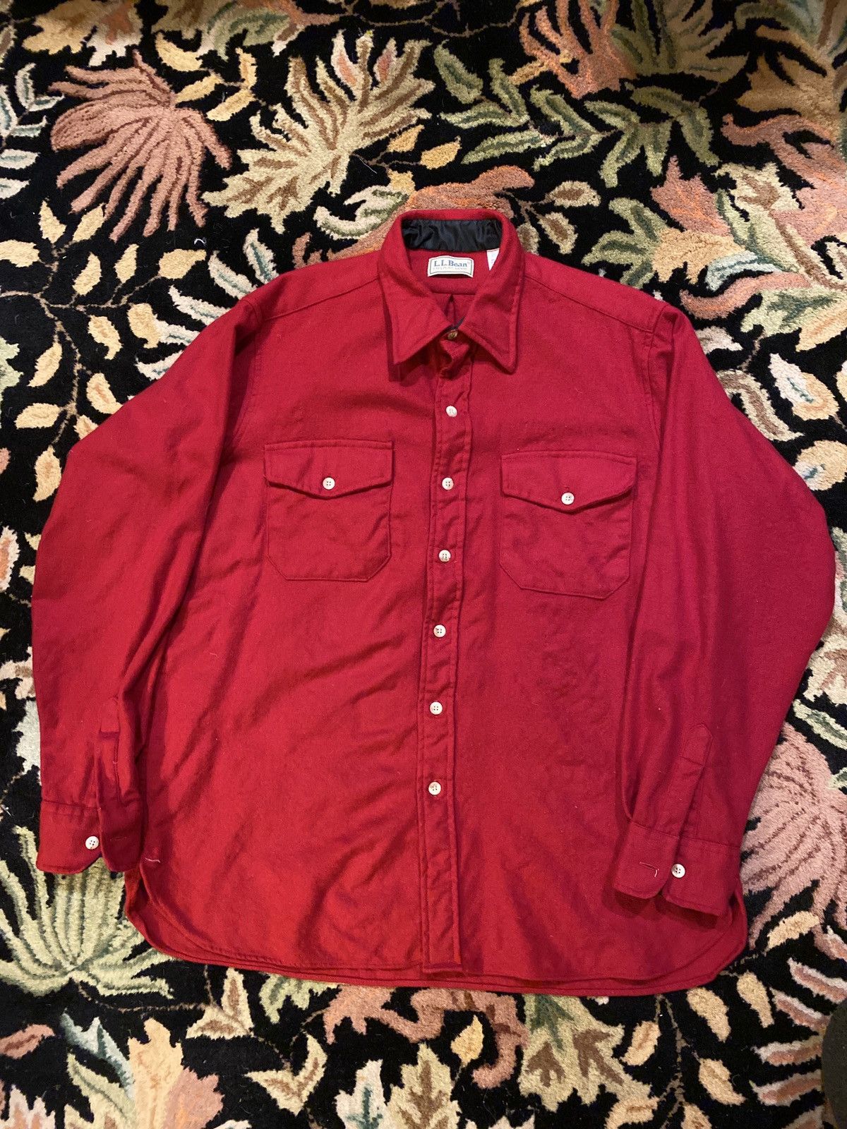 L.L. Bean L.L. Bean Vintage Wool Shirt Size US M / EU 48-50 / 2 - 1 Thumbnail