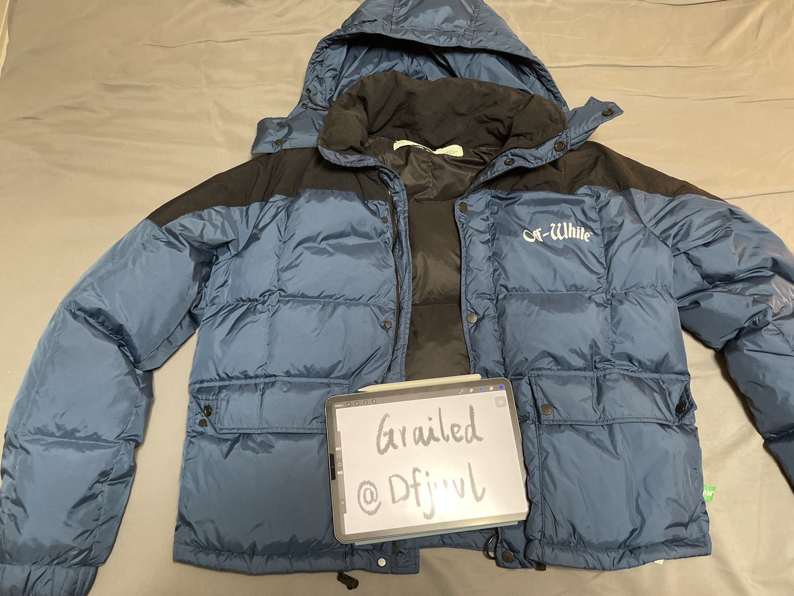 Off-White Off white Puffer Jacket Size US L / EU 52-54 / 3 - 1 Thumbnail