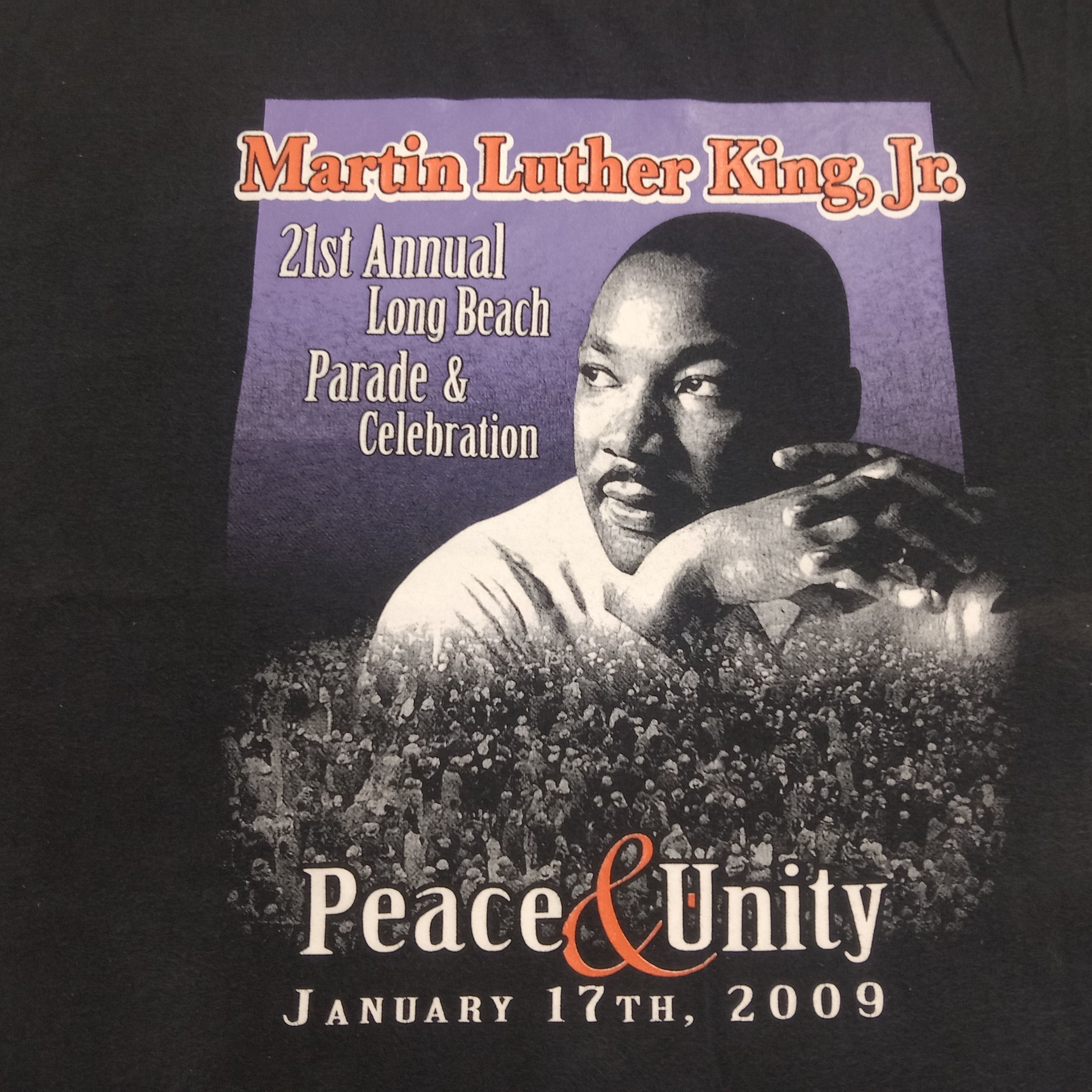American Apparel × Vintage Martin Luther King Jr American Minister T-Shirt Size US XL / EU 56 / 4 - 3 Thumbnail