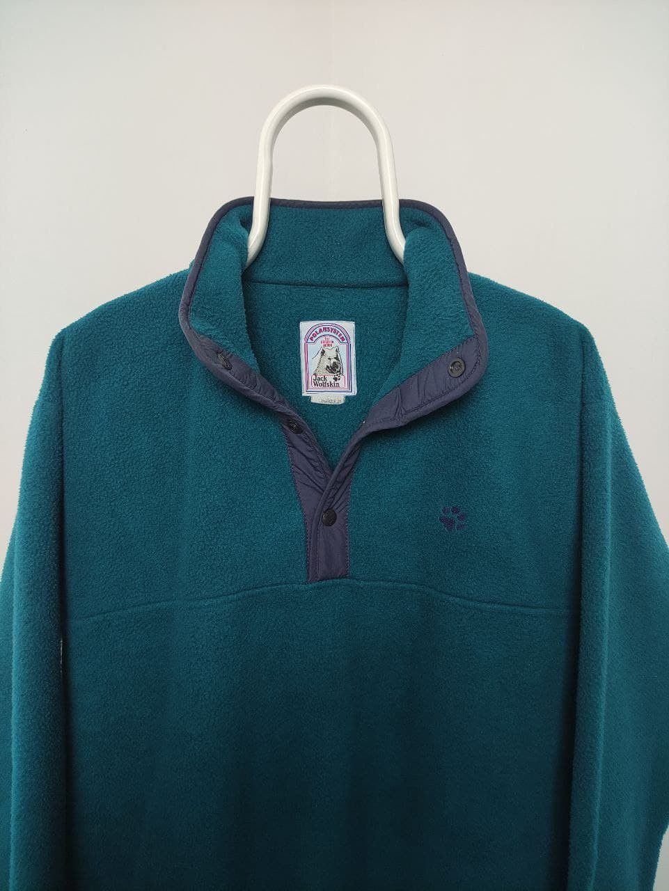 Jack Wolfskin Jack Wolfskins vintage fleece 80-90s rare Polarsystem Size US XL / EU 56 / 4 - 2 Thumbnail