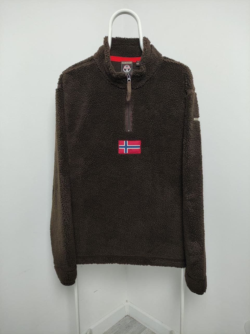 Napapijri Napapijri Vintage Sherpa fleeced 1/4 zip sweater Size US XXL / EU 58 / 5 - 1 Thumbnail