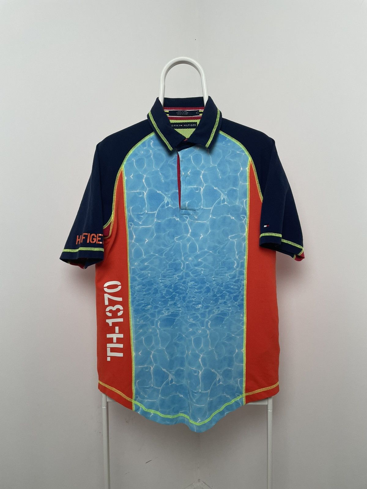 Tommy Hilfiger Tommy Hilfiger Water Polo orange blue rare Size US M / EU 48-50 / 2 - 1 Thumbnail