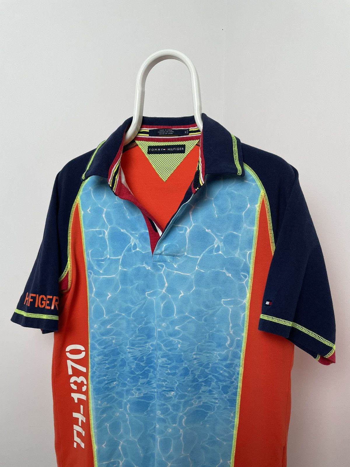 Tommy Hilfiger Tommy Hilfiger Water Polo orange blue rare Size US M / EU 48-50 / 2 - 6 Thumbnail