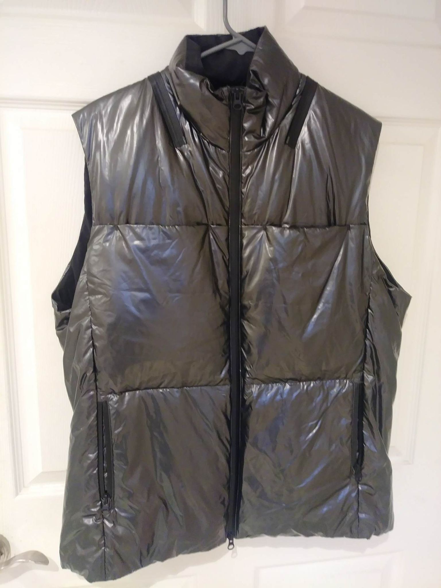 Adidas Y-3 Metallic Nylon Down Vest Adidas Yohji Yamamoto AZ5003 | Grailed