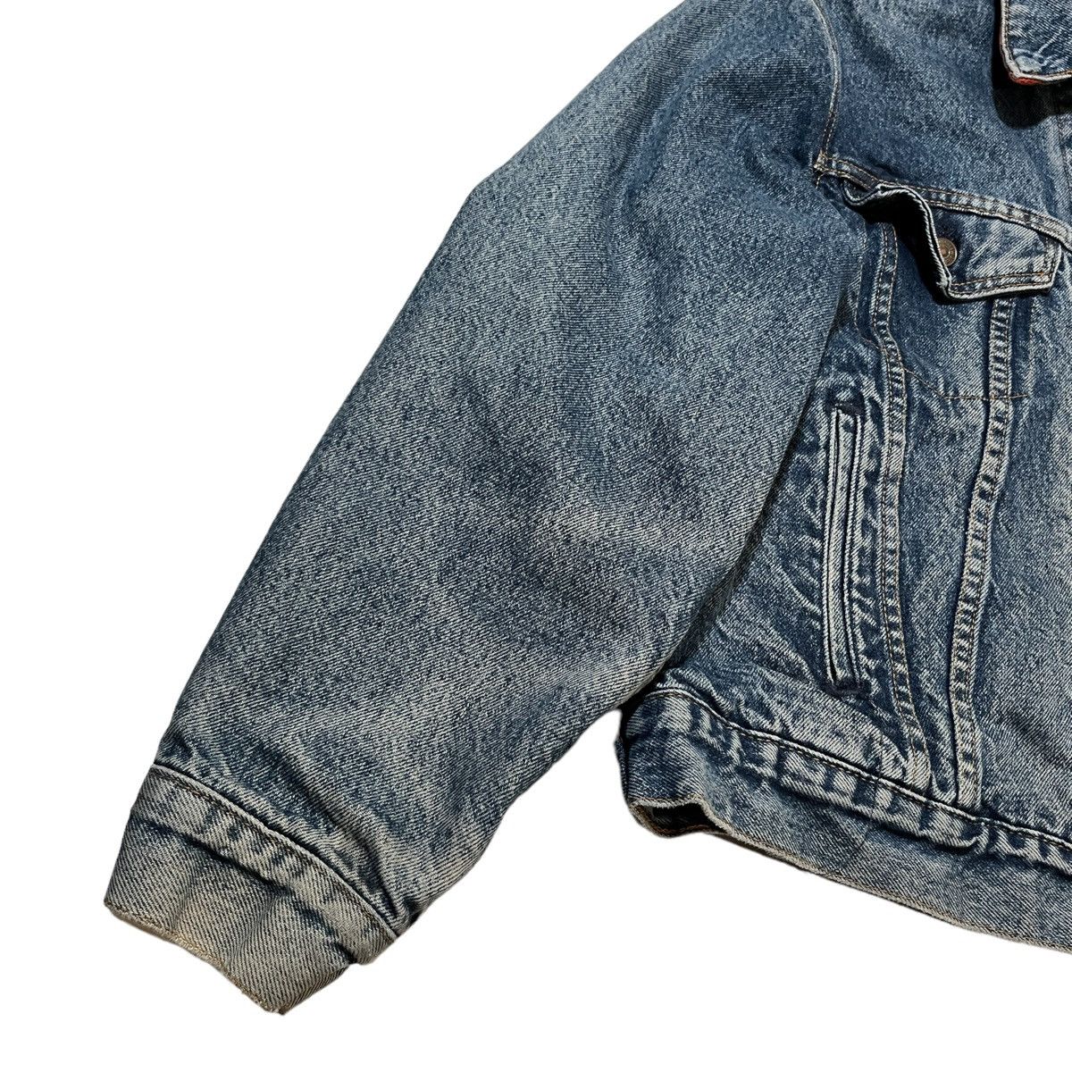 Levi's 90s Levi’s Flannel Lined Denim Jacket Size US S / EU 44-46 / 1 - 4 Thumbnail
