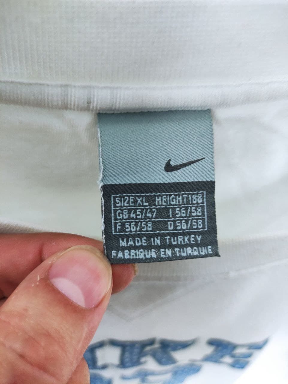 Nike × Vintage Nike Vintage Sweatshirts center logo 90s Size US L / EU 52-54 / 3 - 5 Thumbnail