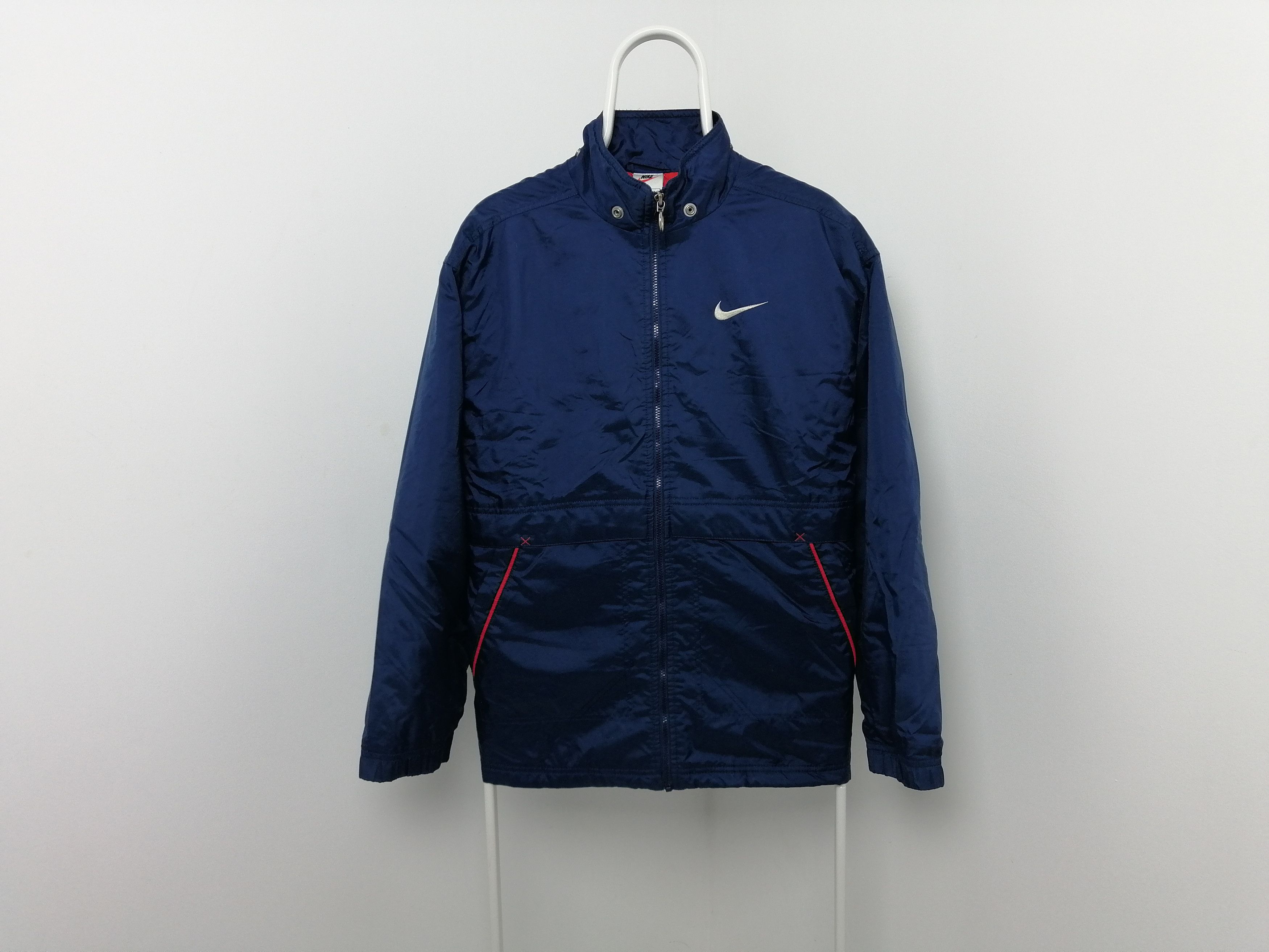 Nike × Vintage Nike vintage center logo 90s Light jackets Size US XL / EU 56 / 4 - 2 Thumbnail